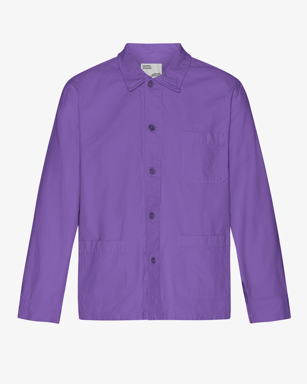 Organic Workwear Jacket - Ultra Violet – Colorful Standard