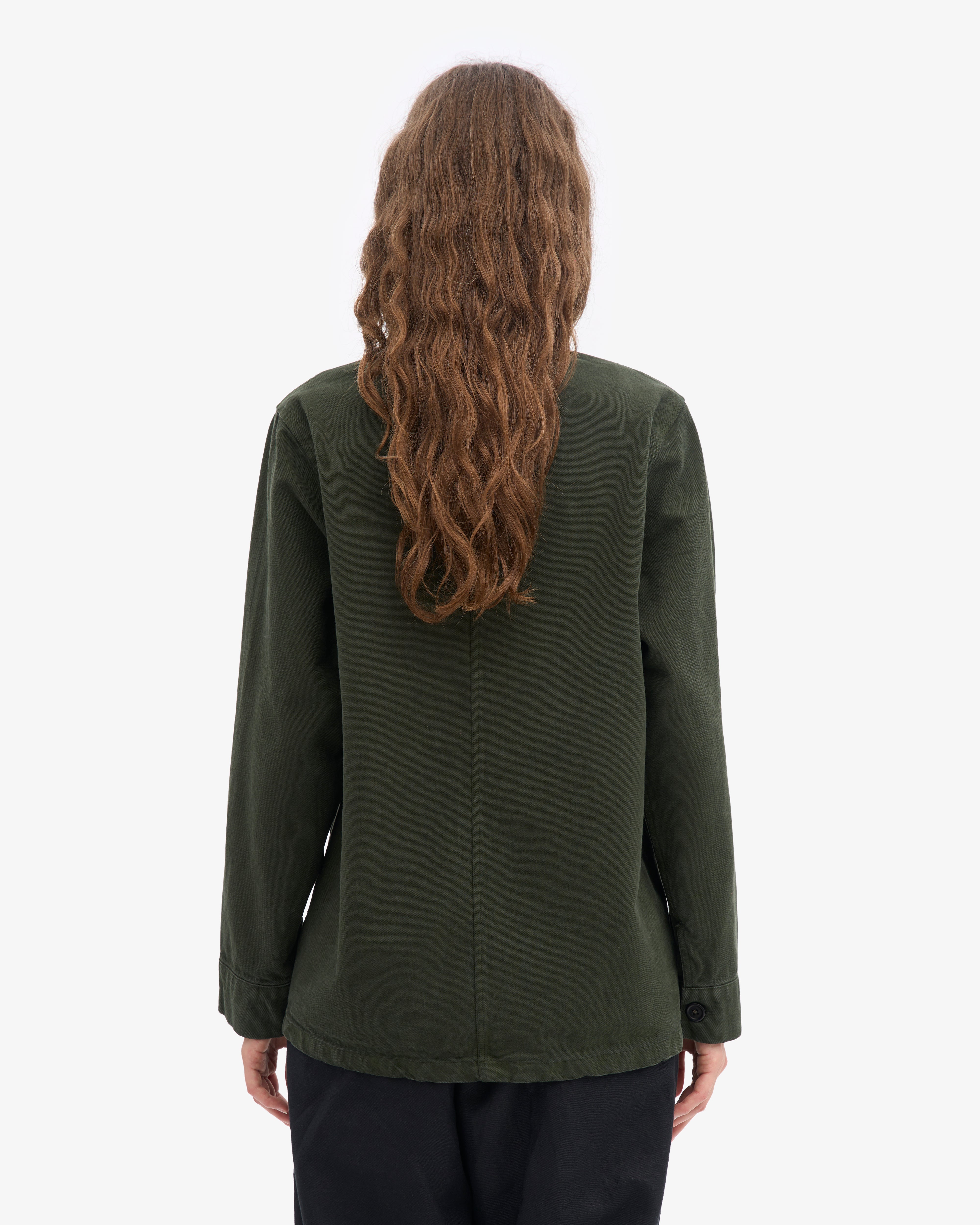 Organic Workwear Jacket - Hunter Green