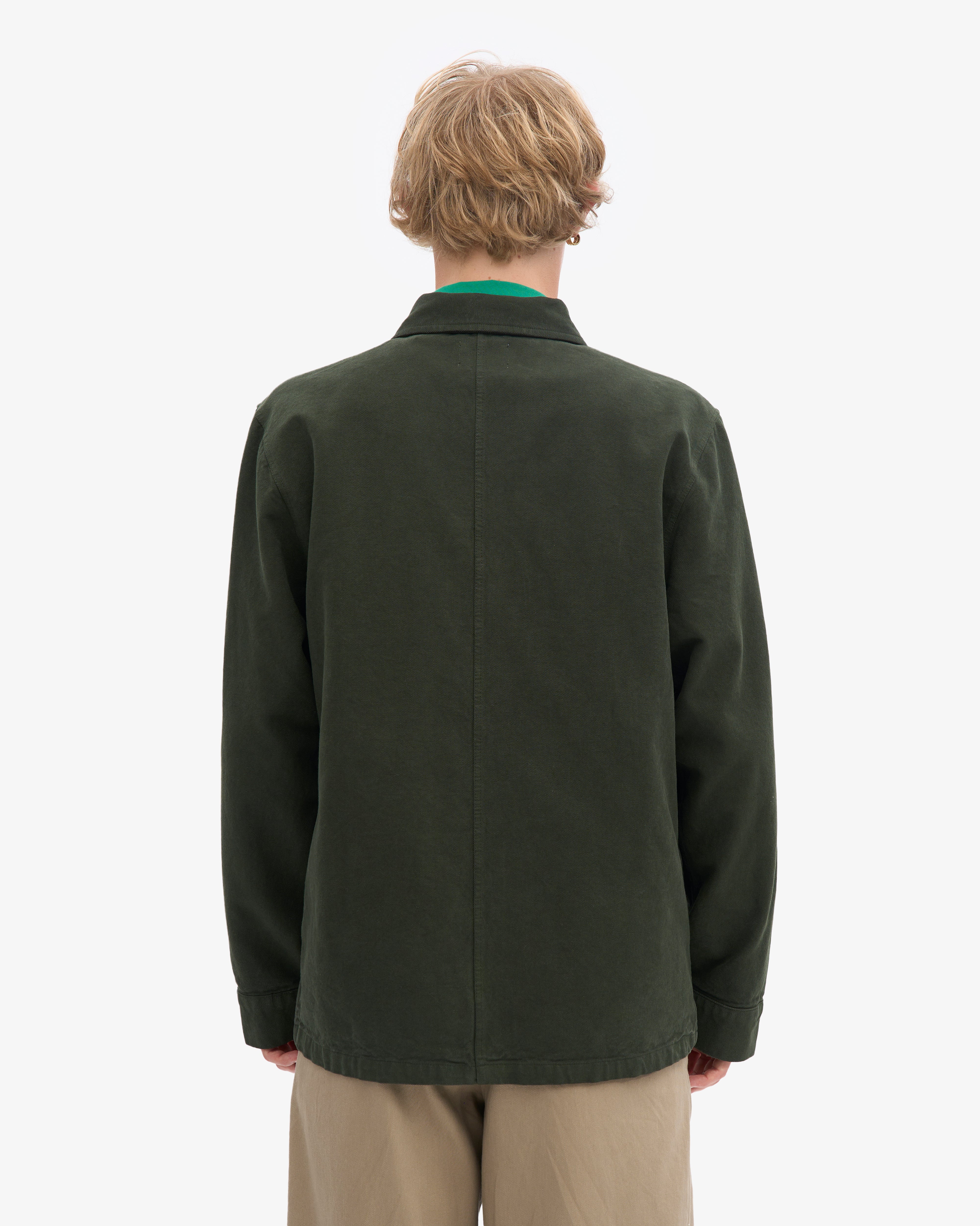 Organic Workwear Jacket - Hunter Green