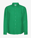 Linen Shirt - Kelly Green