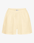 Linen Shorts - Soft Yellow