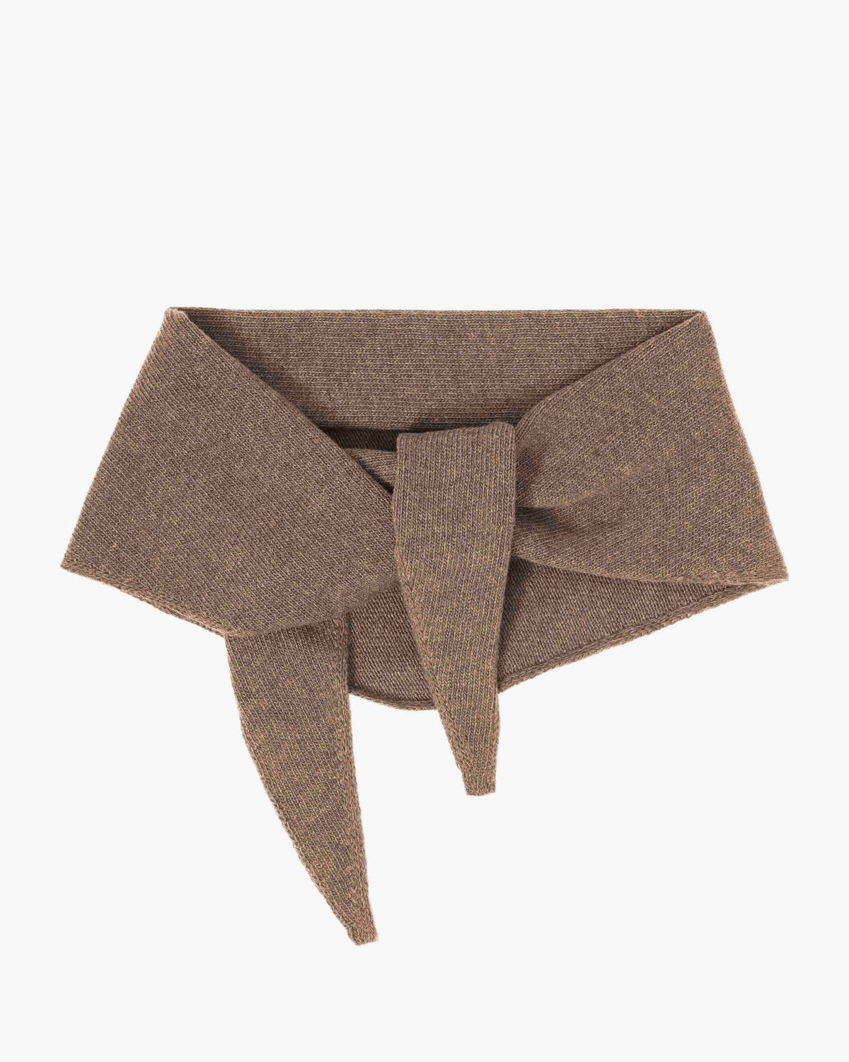Cashmere Triangle Scarf - Warm Taupe