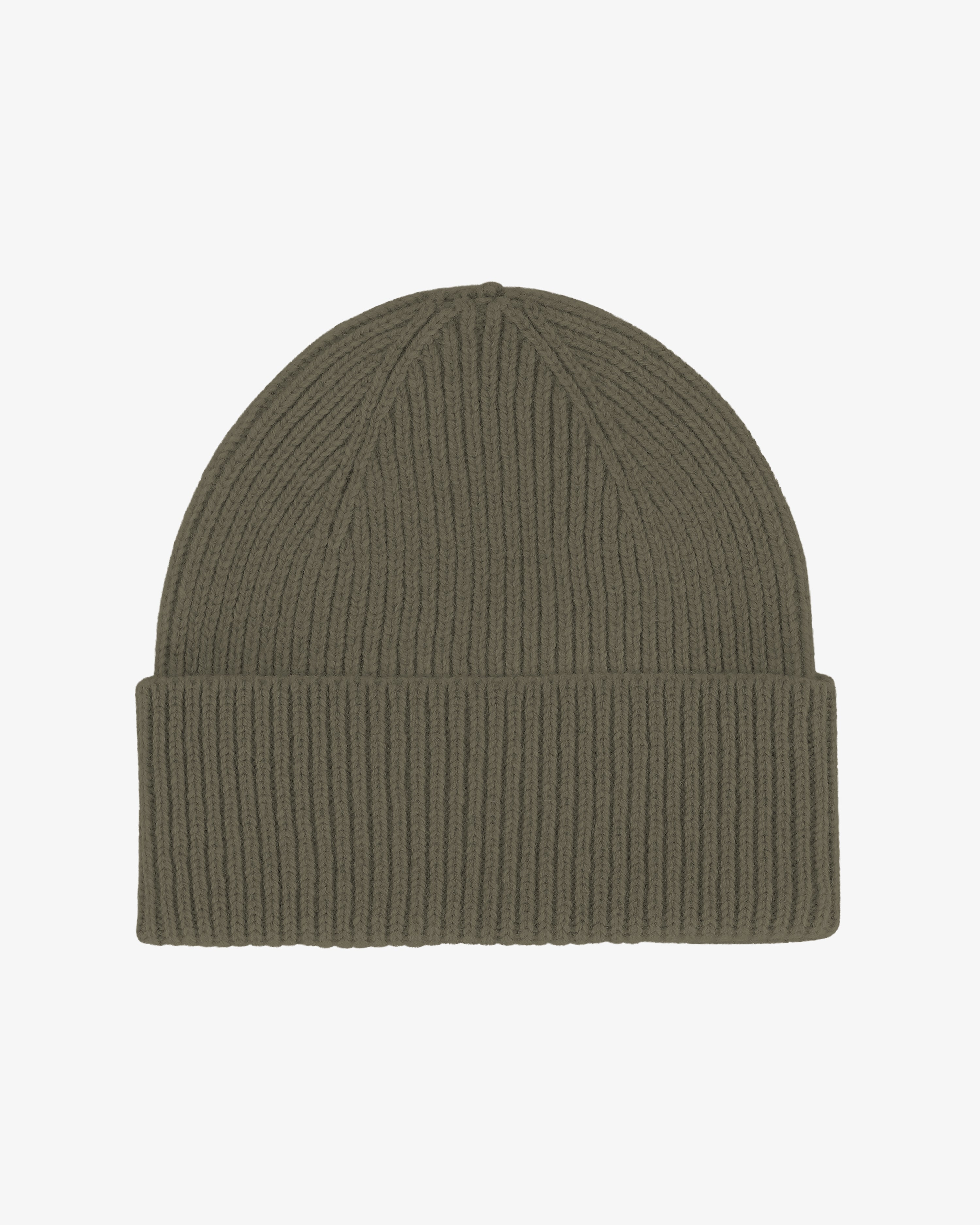 Merino Wool Beanie - Dusty Olive