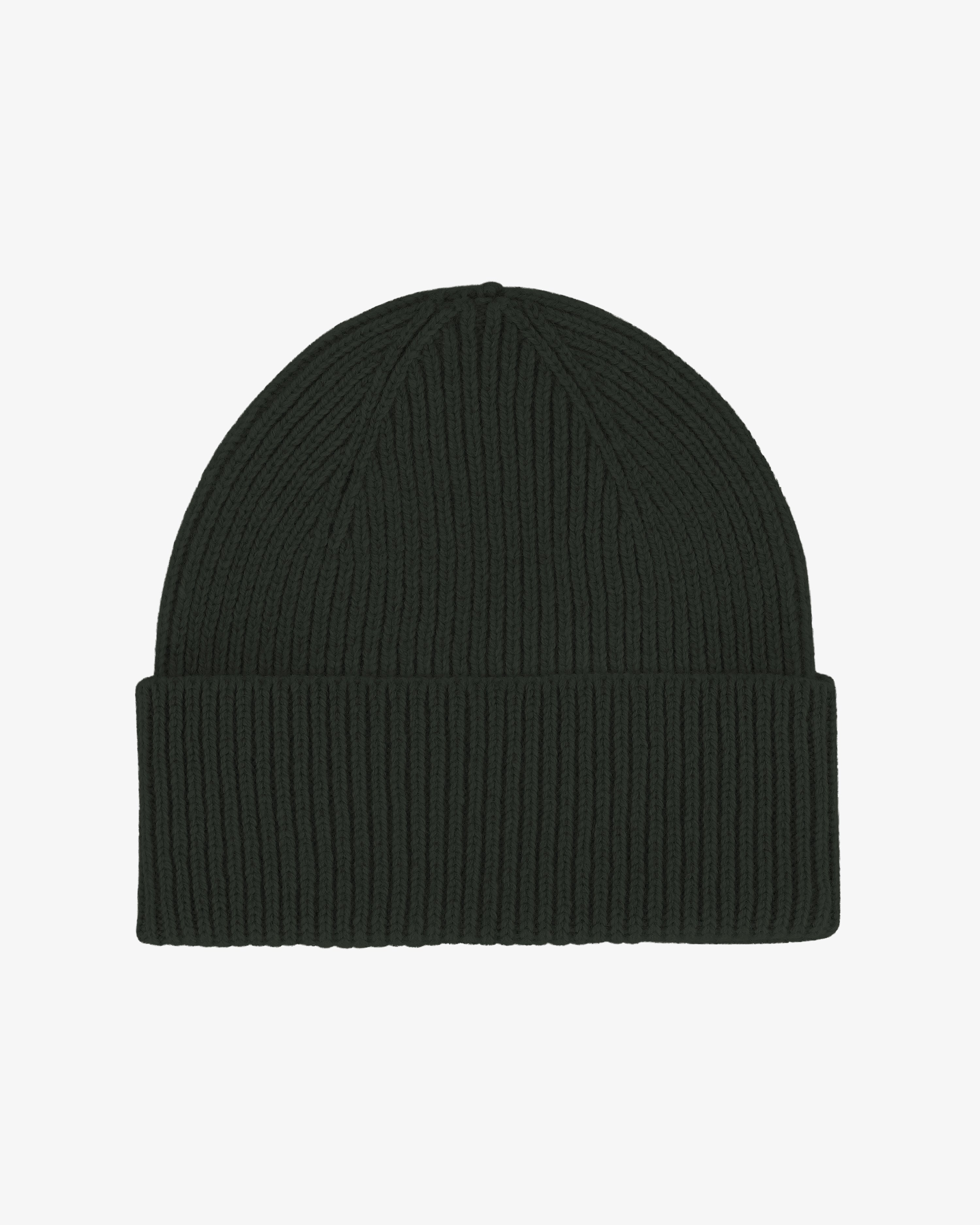 Merino Wool Beanie - Hunter Green