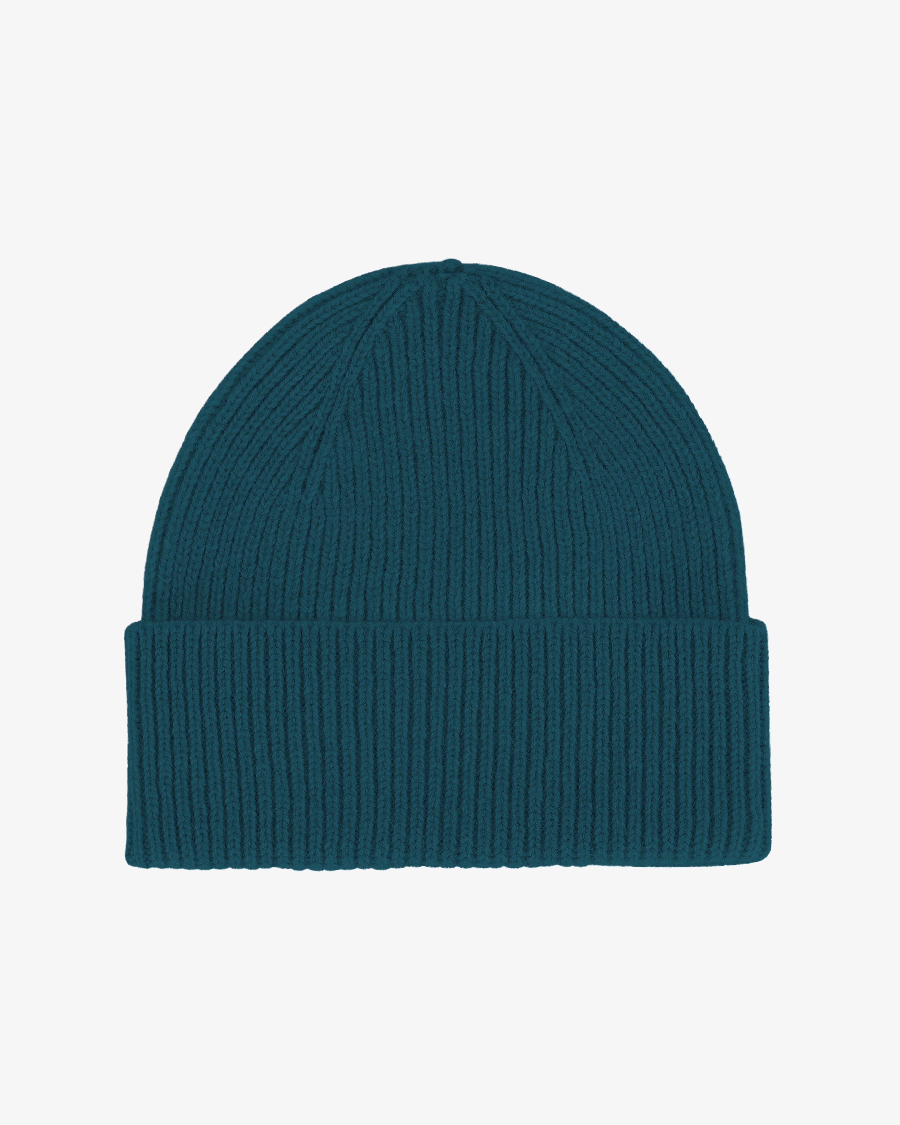 Merino Wool Beanie - Ocean Green