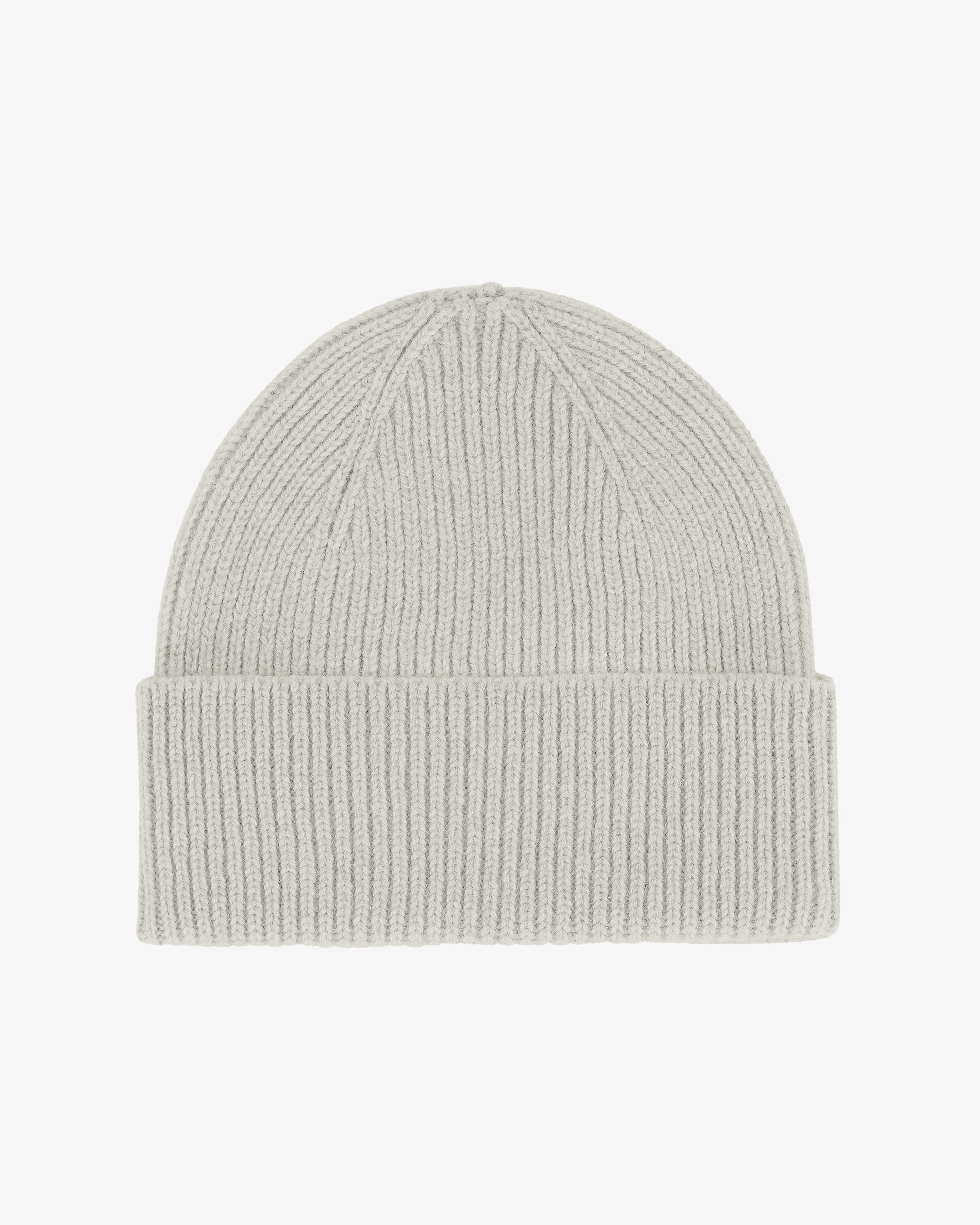 Merino Wool Beanie - Limestone Grey