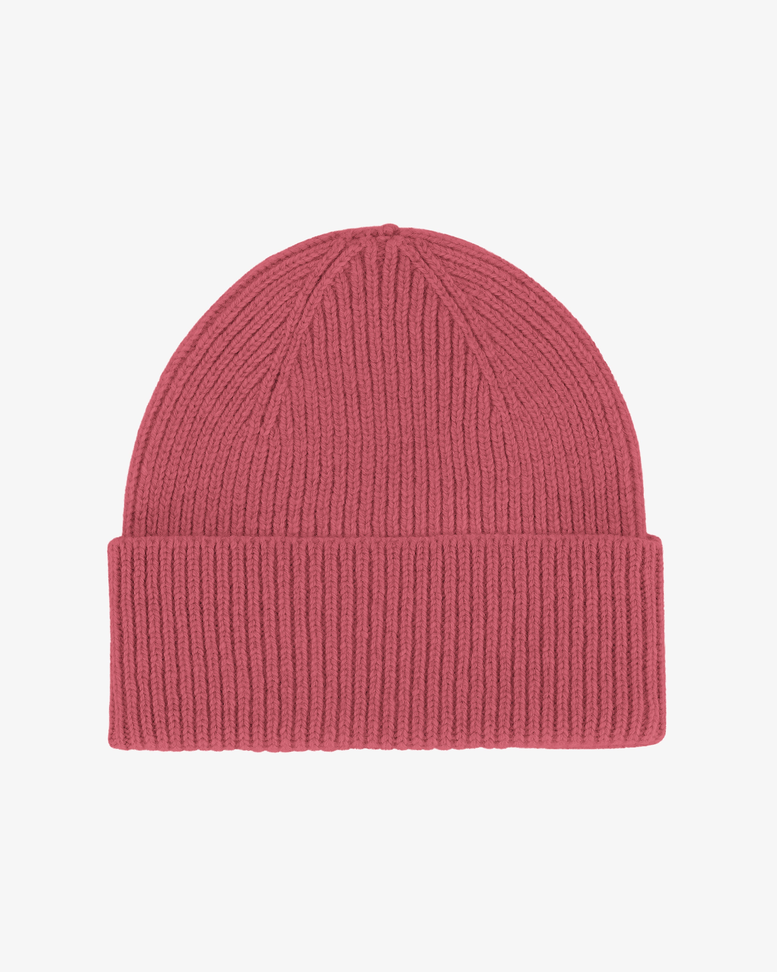 Merino Wool Beanie - Raspberry Pink