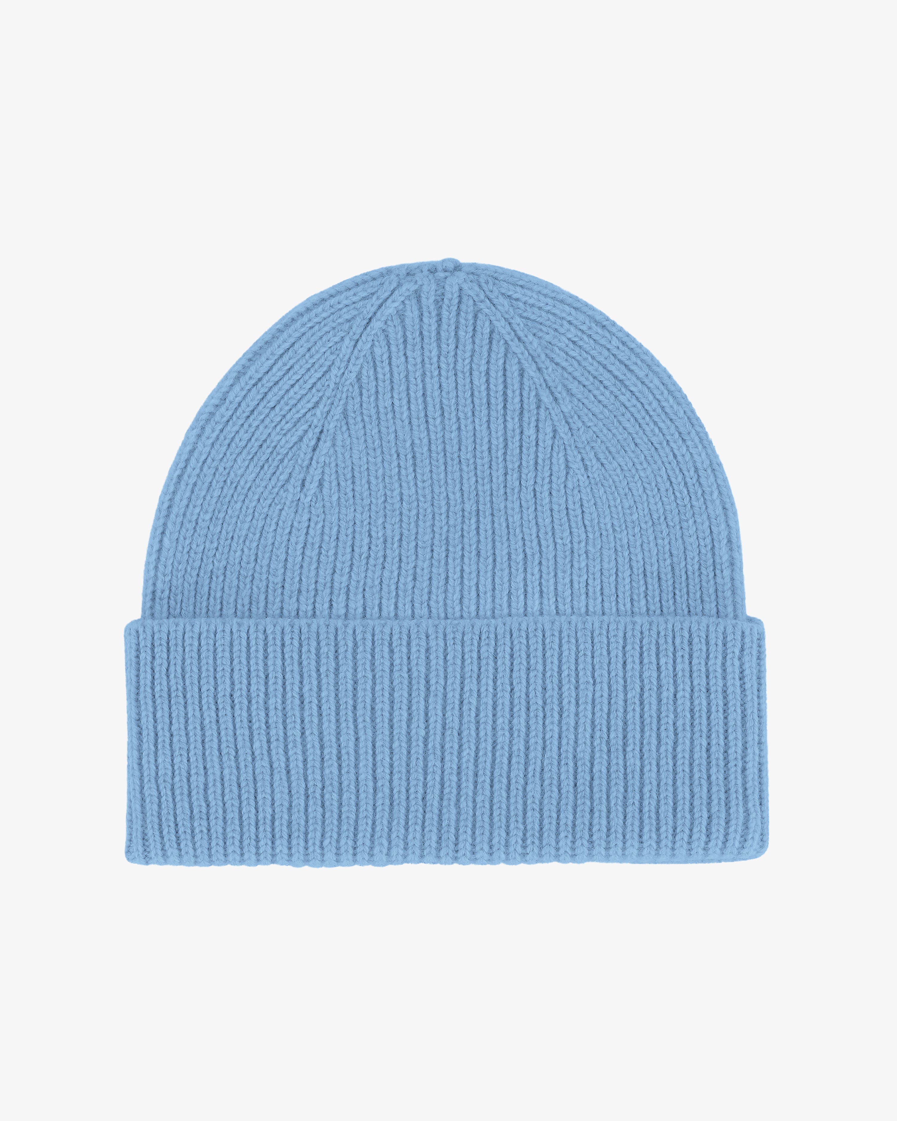 Merino Wool Beanie - Seaside Blue