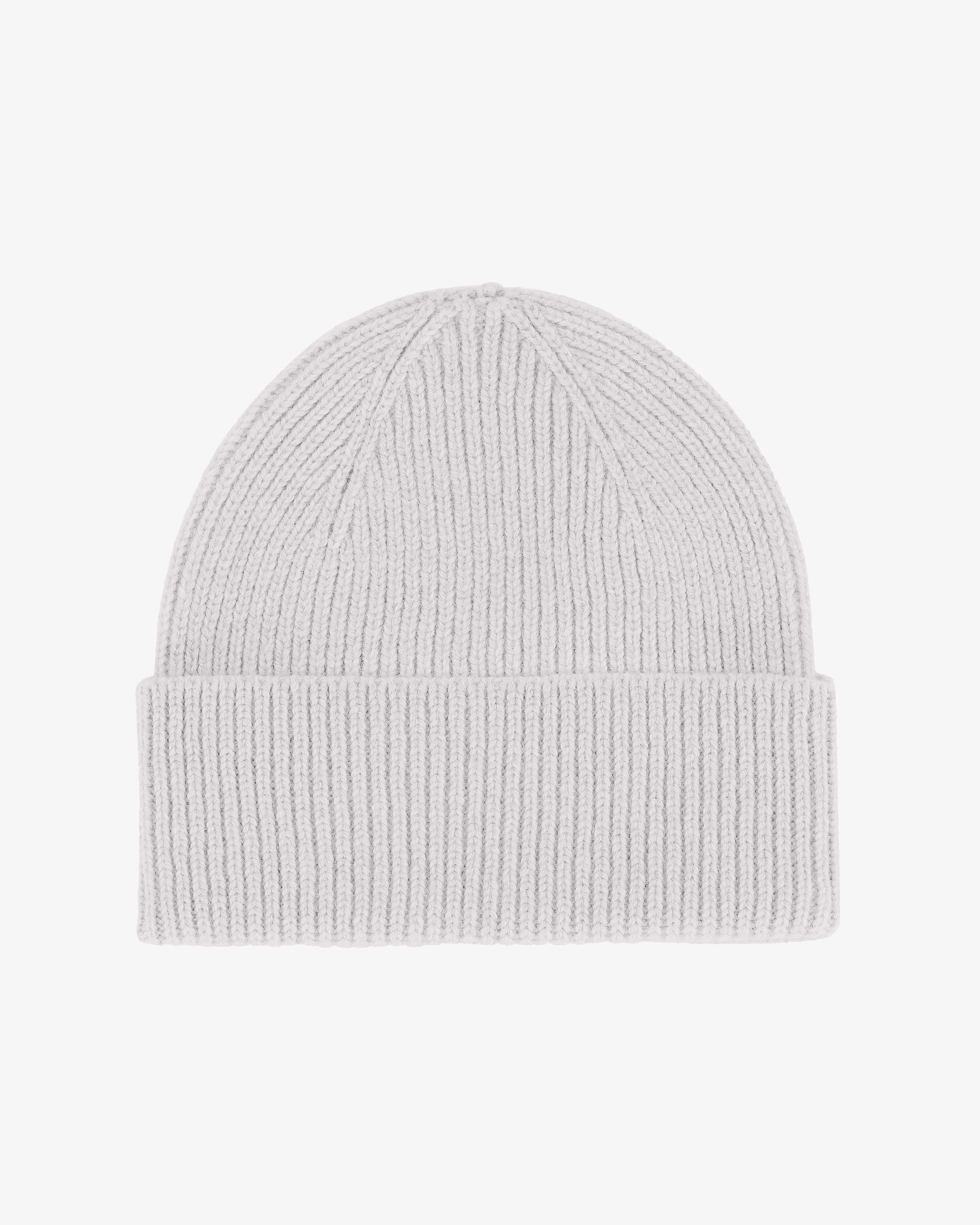 Merino Wool Beanie - Snow Melange
