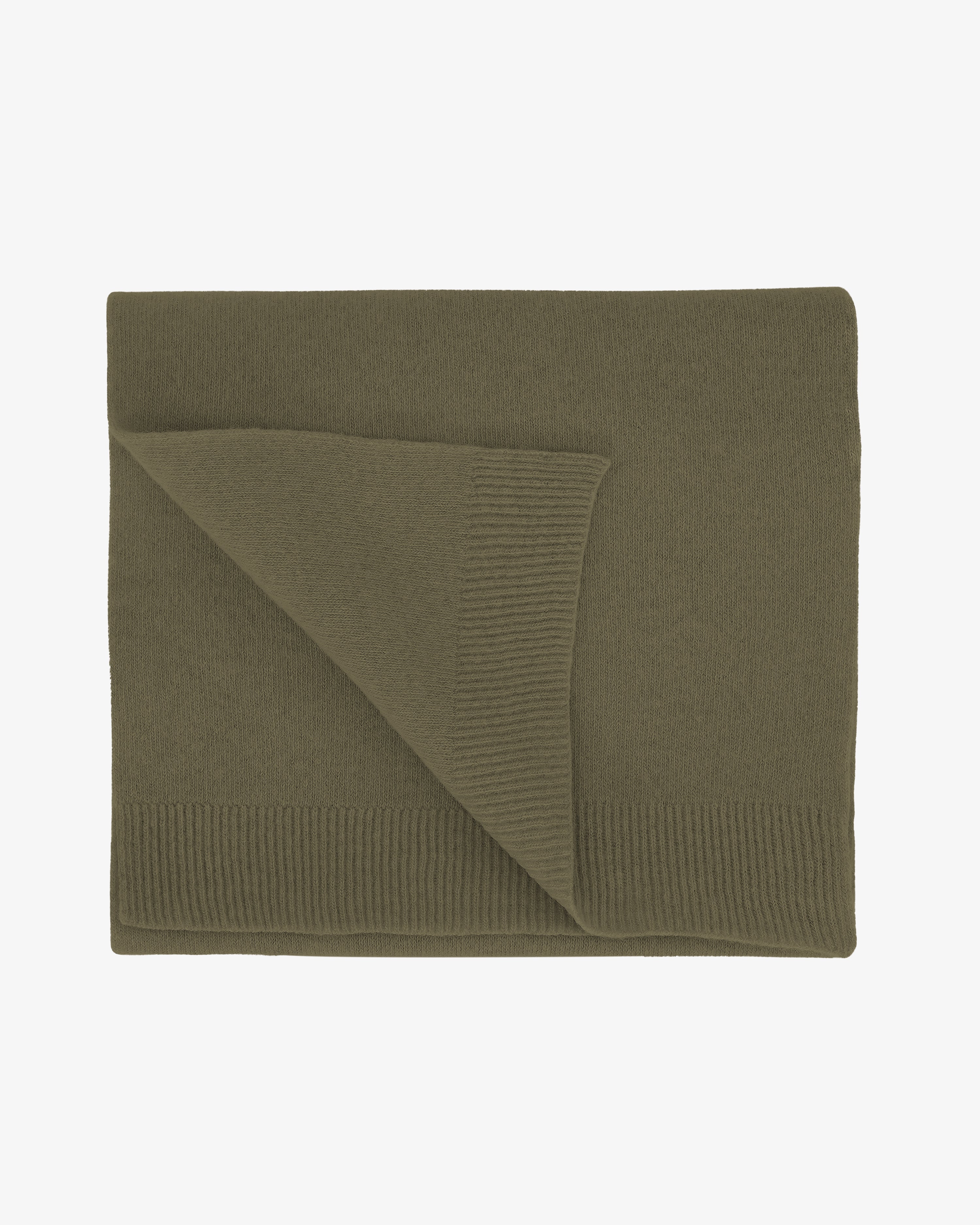 Merino Wool Scarf - Dusty Olive