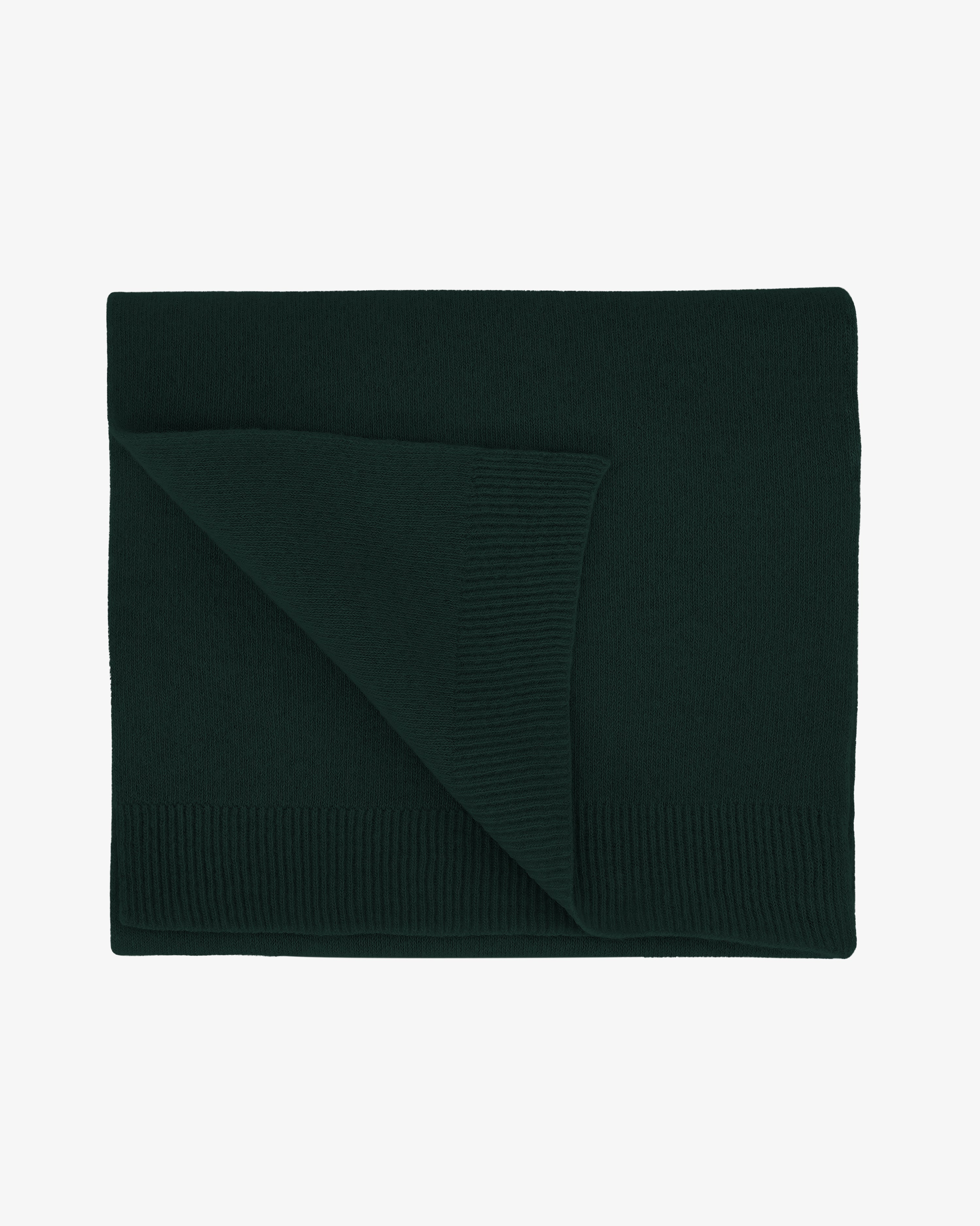 Merino Wool Scarf - Emerald Green