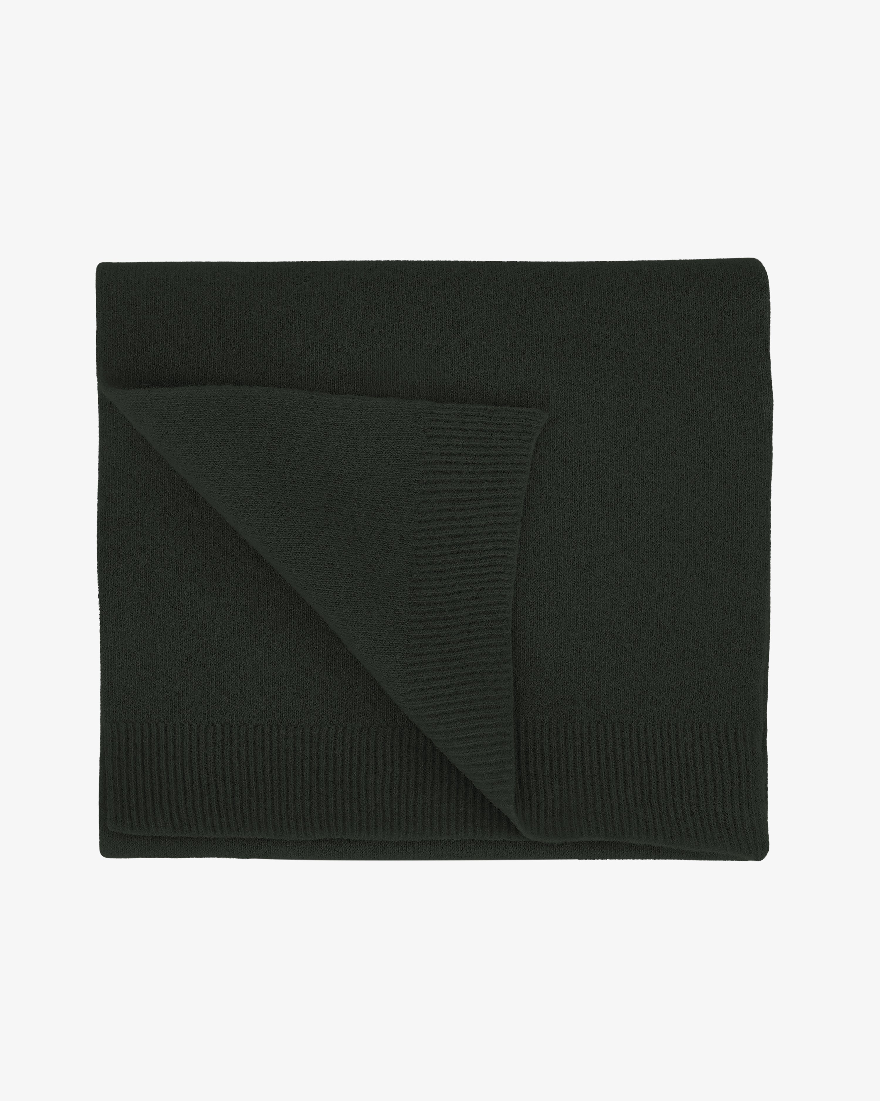 Merino Wool Scarf - Hunter Green