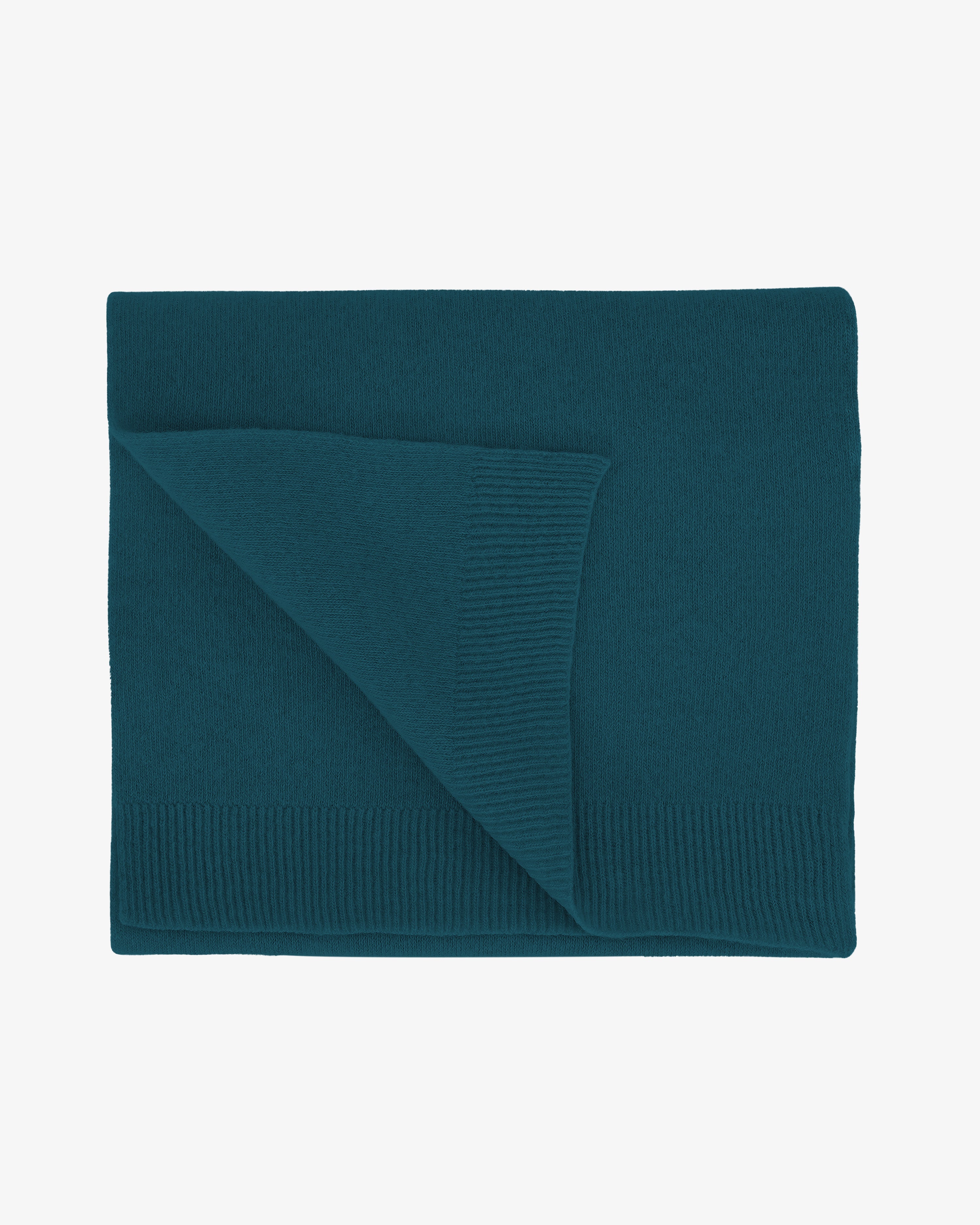 Merino Wool Scarf - Ocean Green