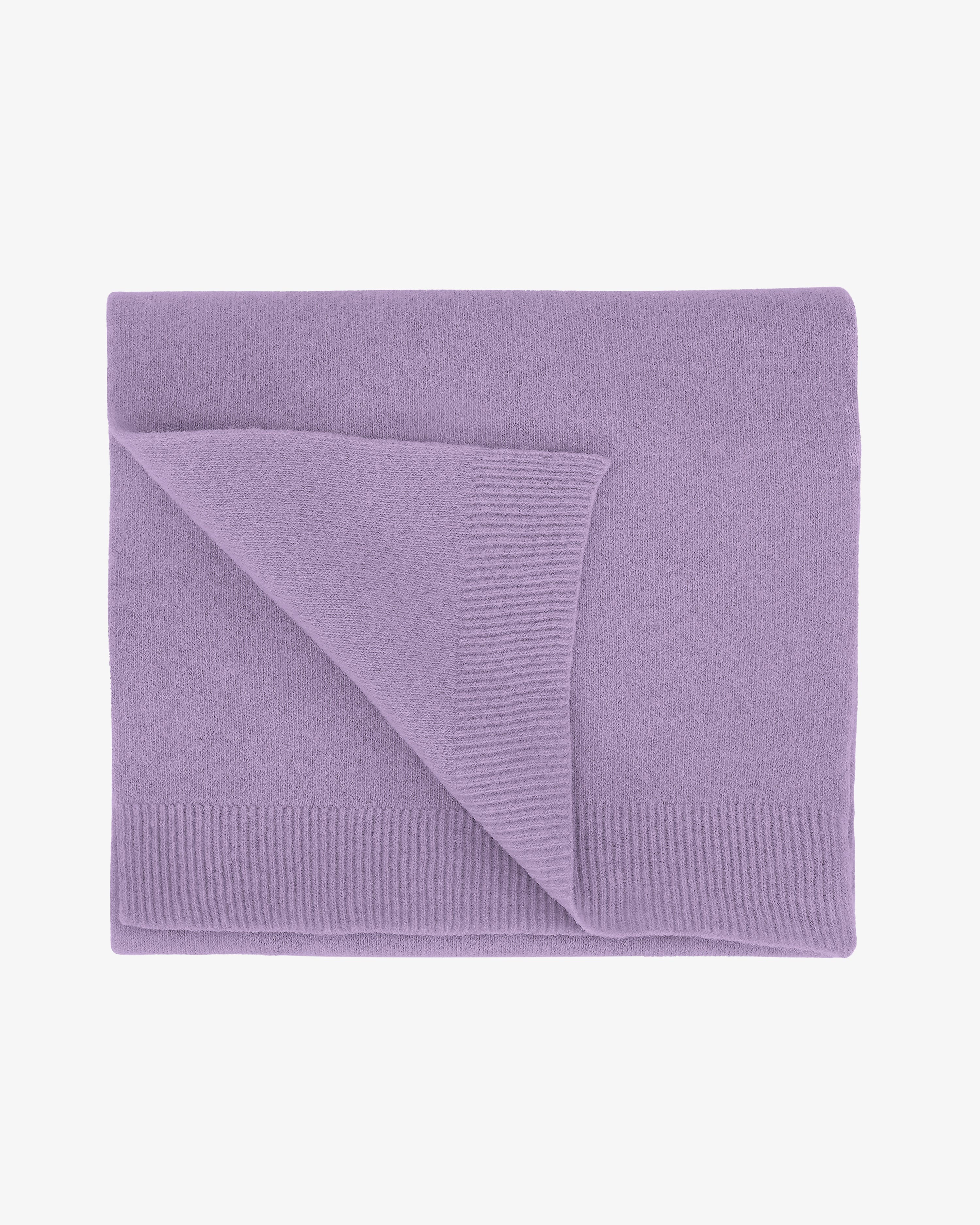 Merino Wool Scarf - Purple Haze