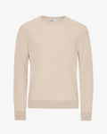 Classic Merino Wool Crew - Ivory White