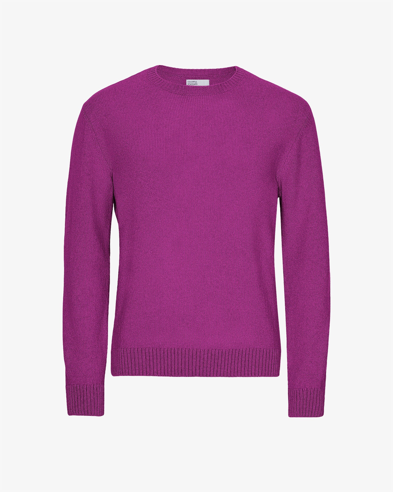 Classic Merino Wool Crew - Magenta Blaze