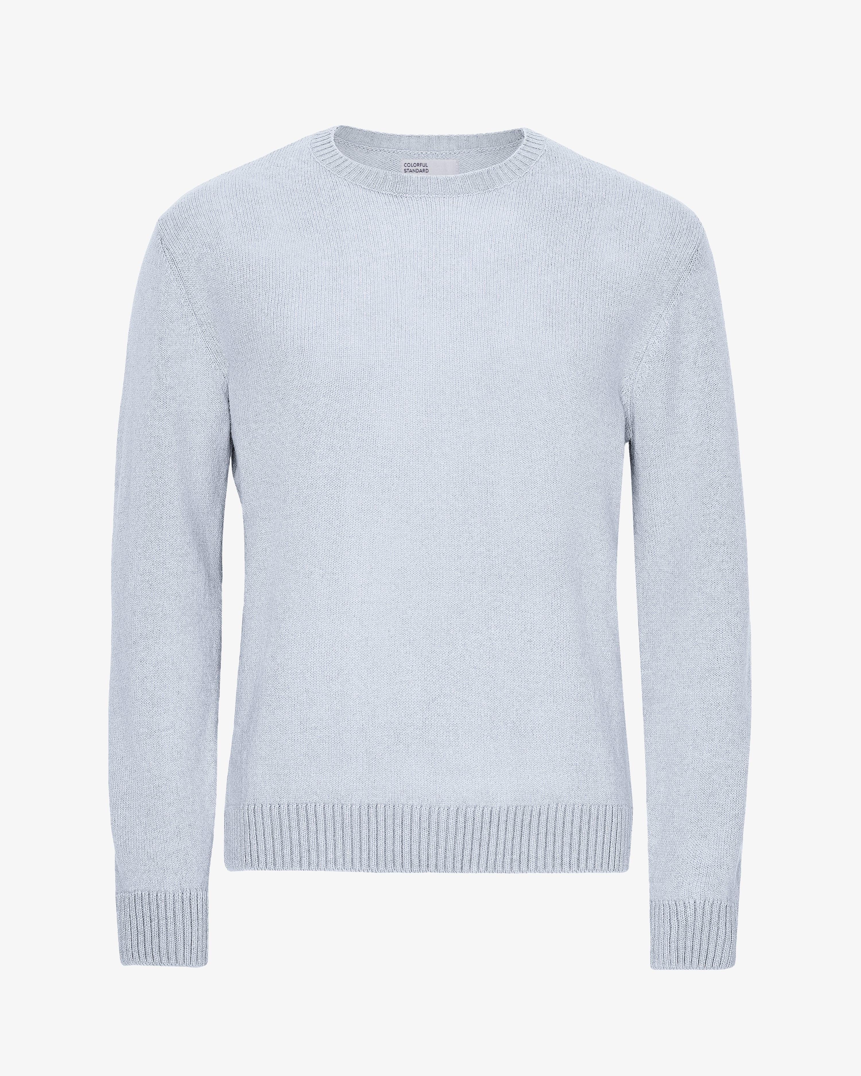 Classic Merino Wool Crew - Polar Blue