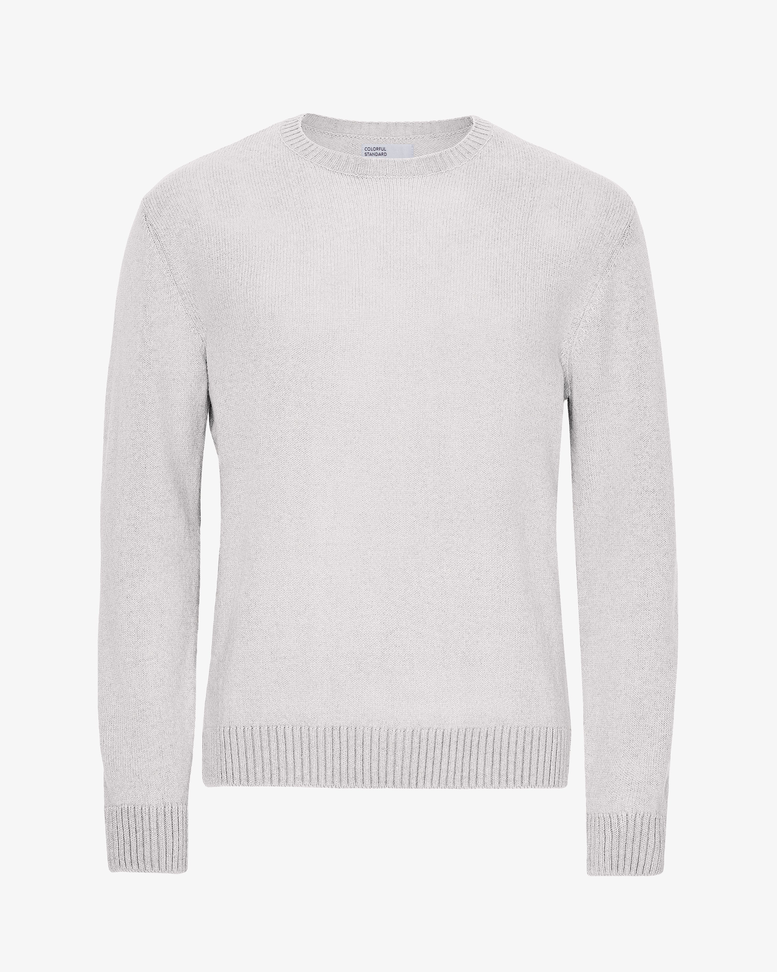 Classic Merino Wool Crew - Snow Melange