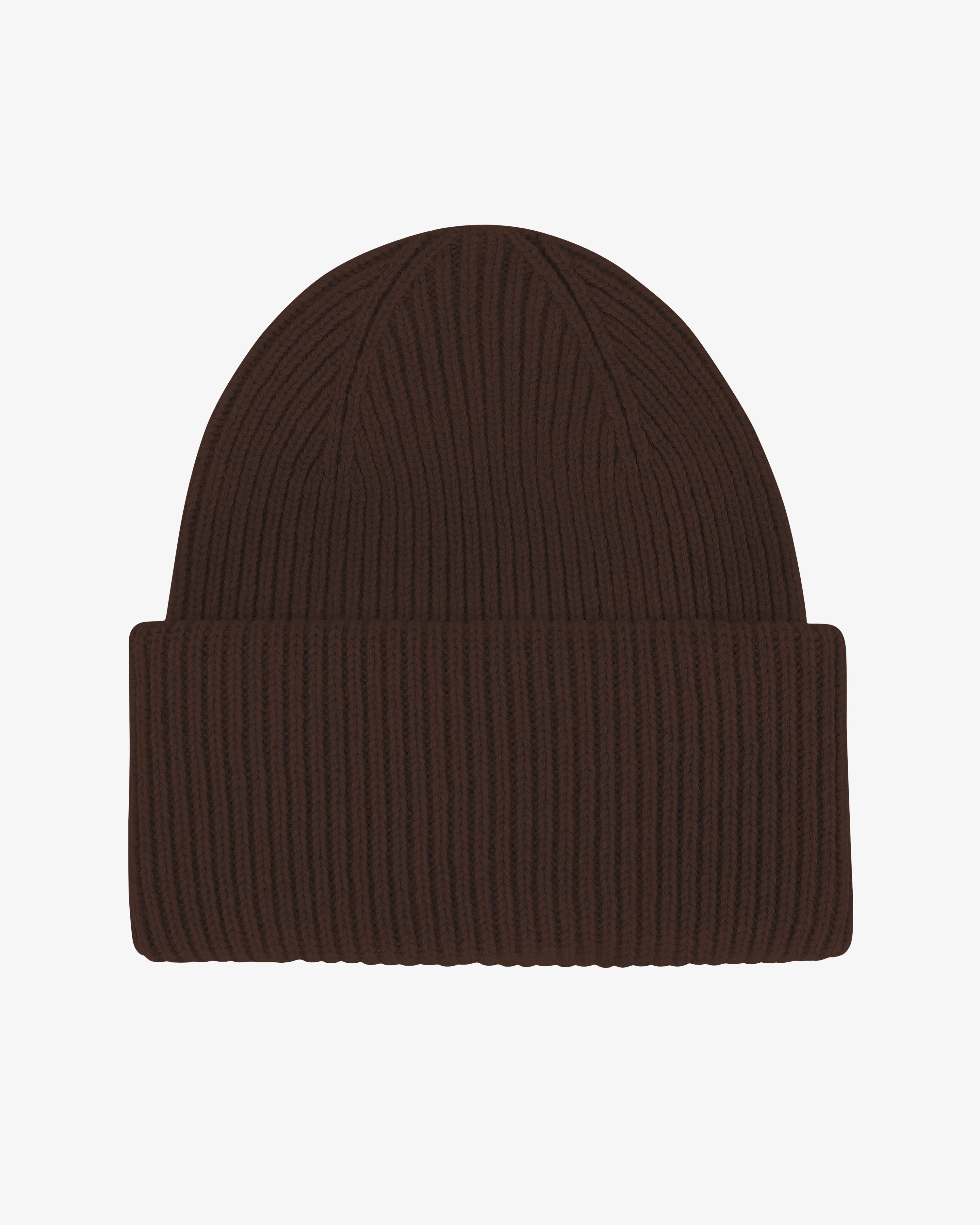 Merino Wool Hat - Coffee Brown