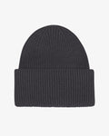 Merino Wool Hat - Lava Grey