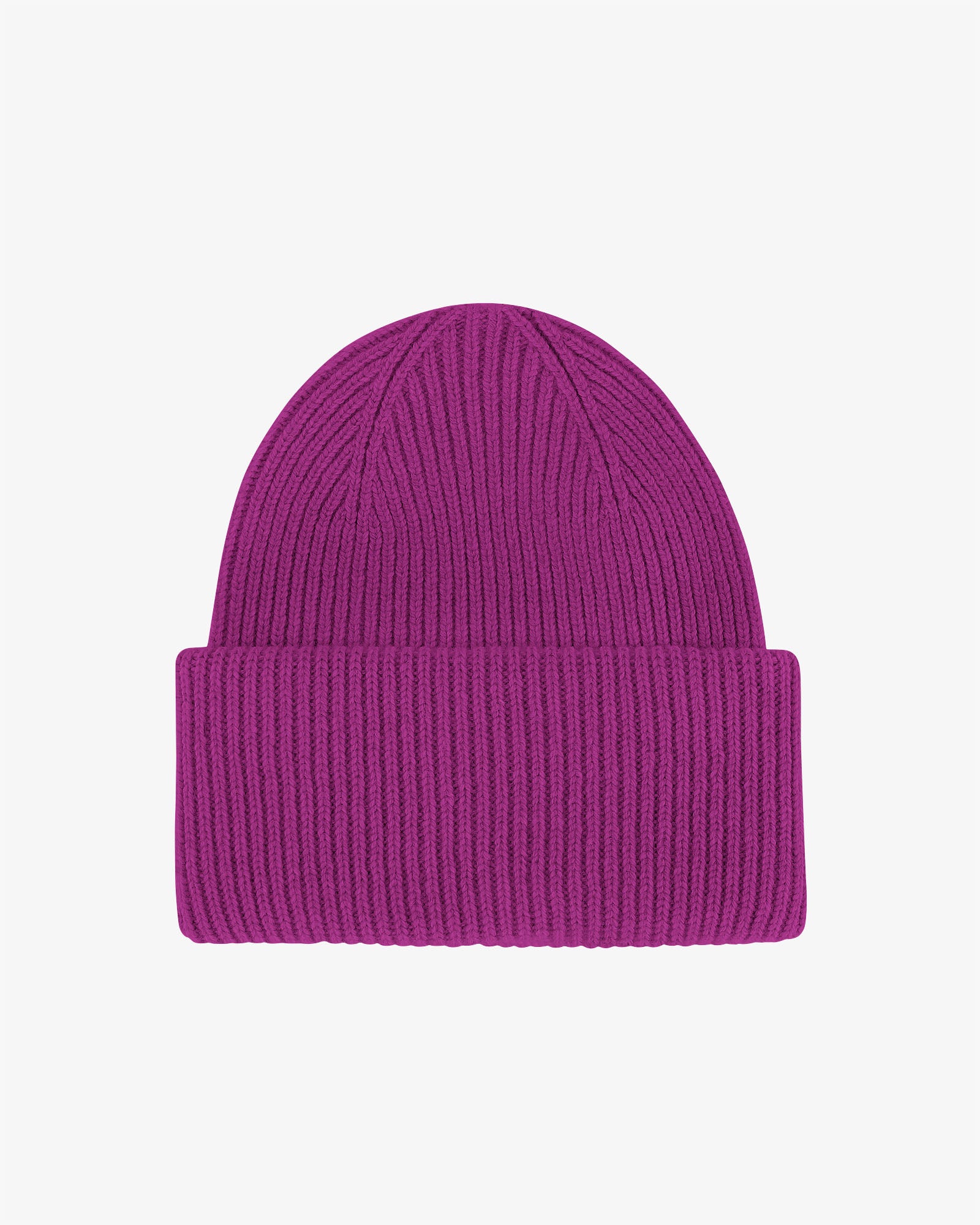 Merino Wool Hat - Magenta Blaze