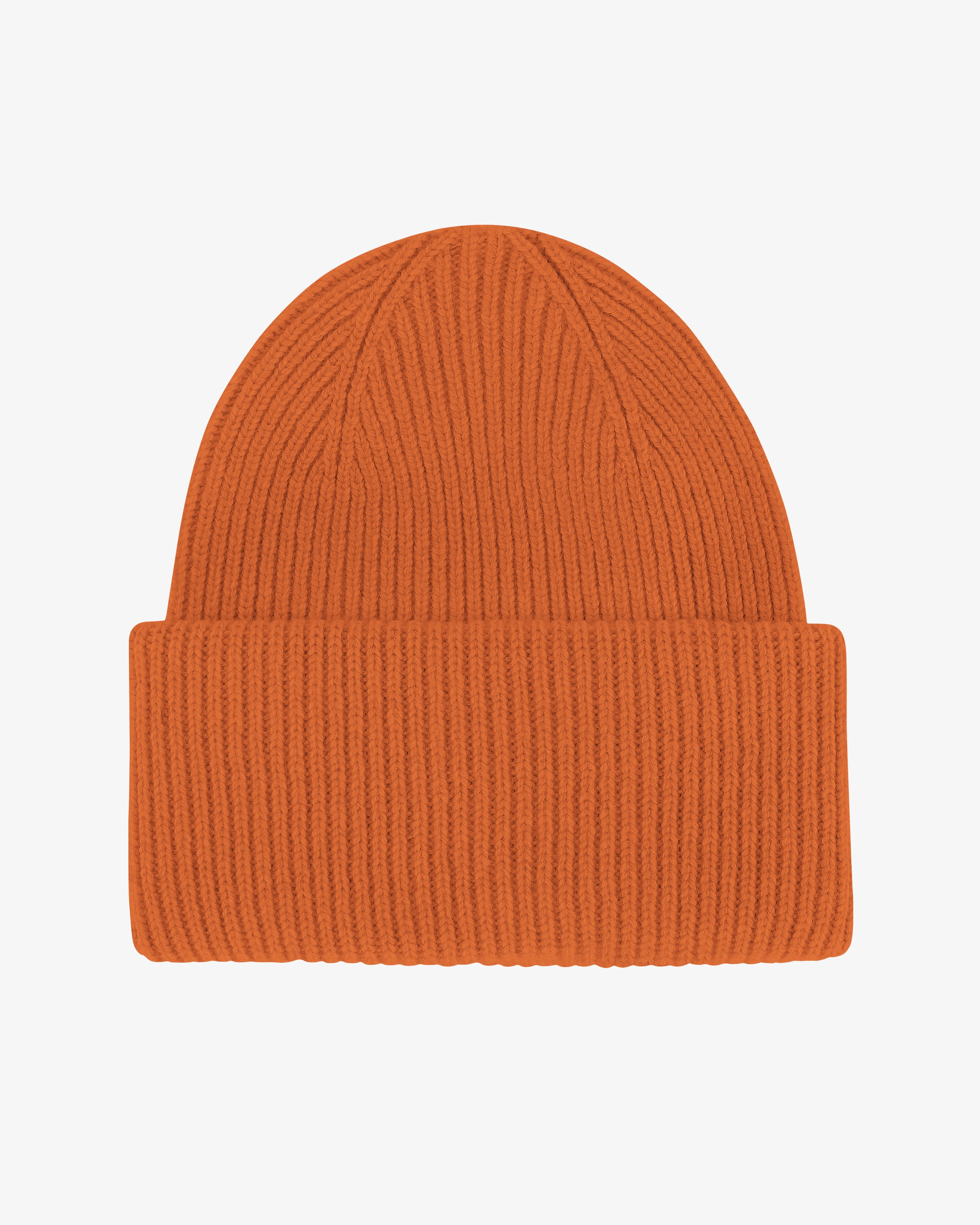 Merino Wool Hat - Burned Orange