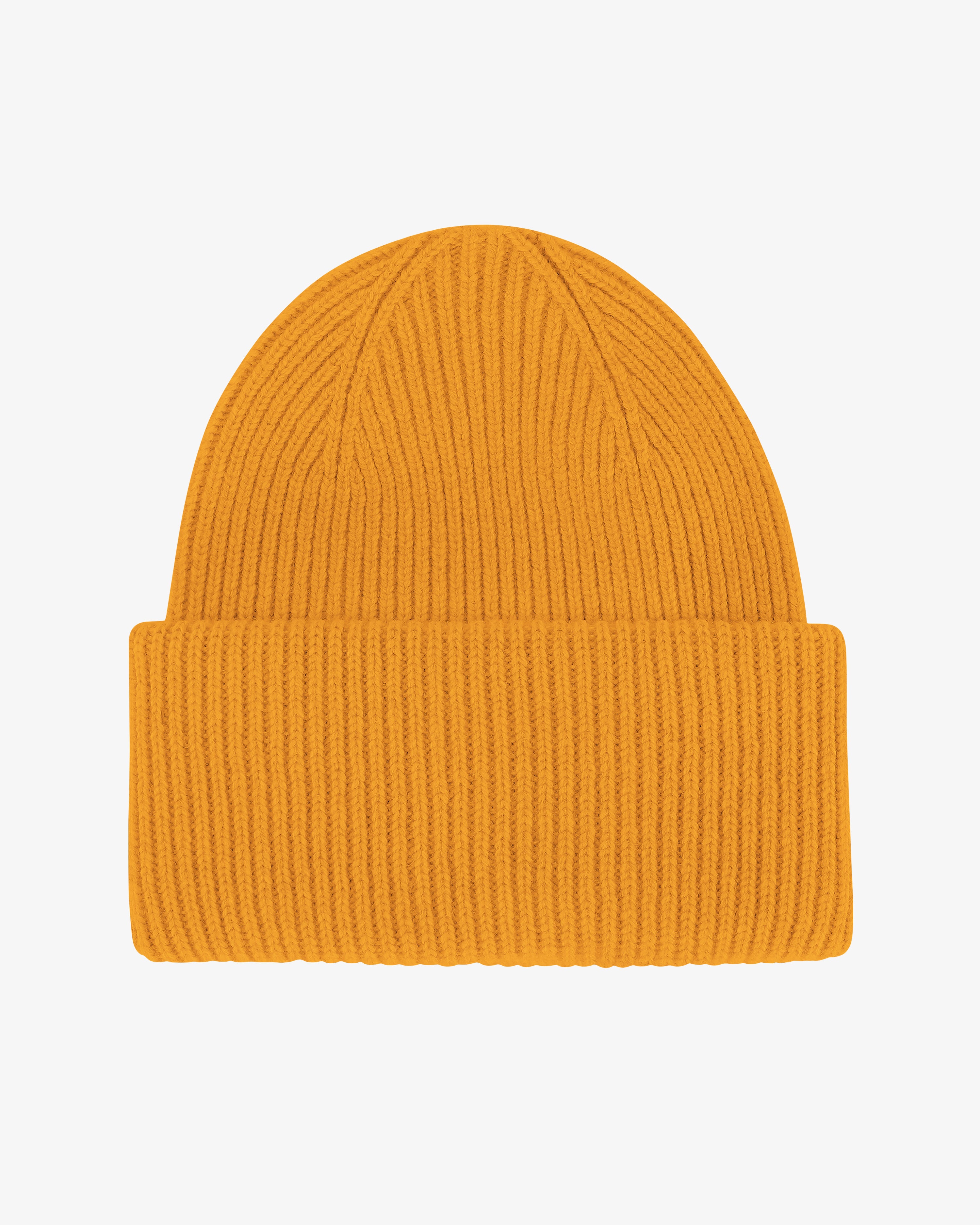 Merino Wool Hat - Burned Yellow