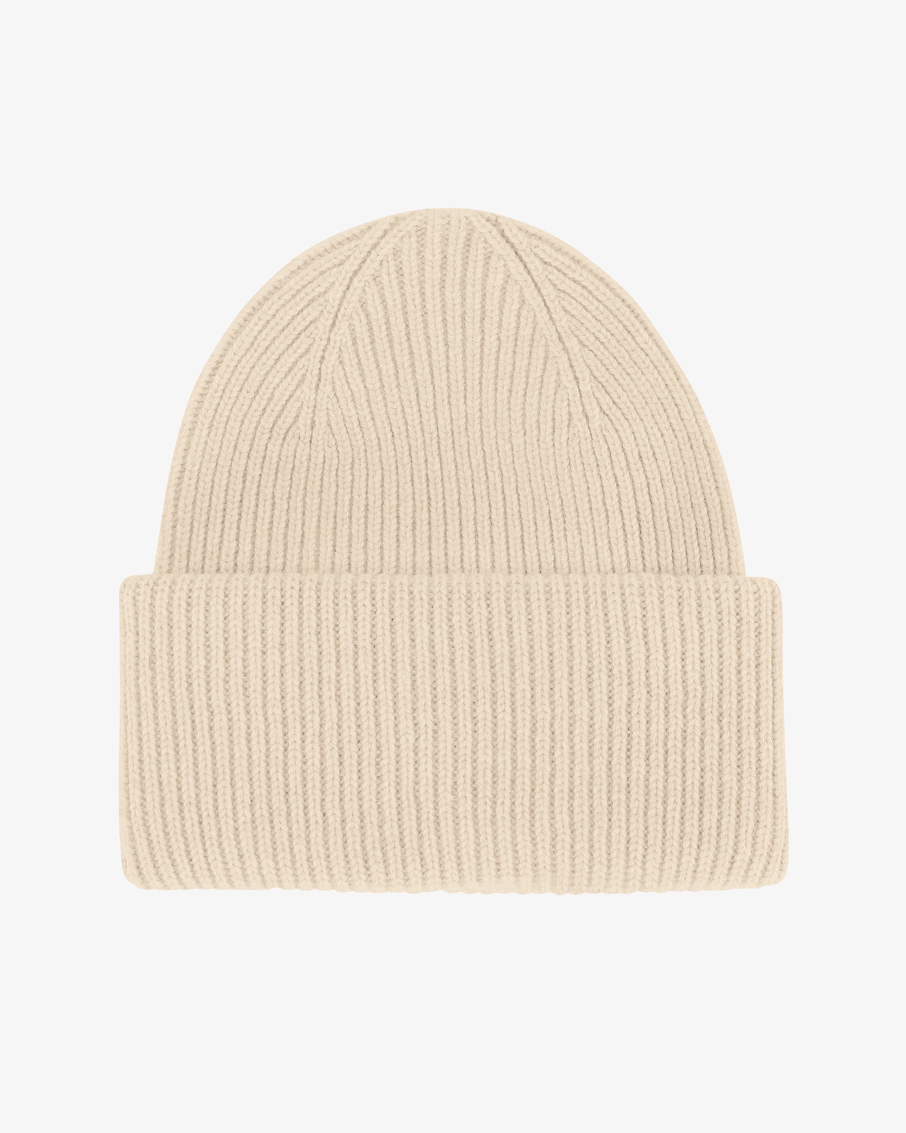 Merino Wool Hat - Ivory White