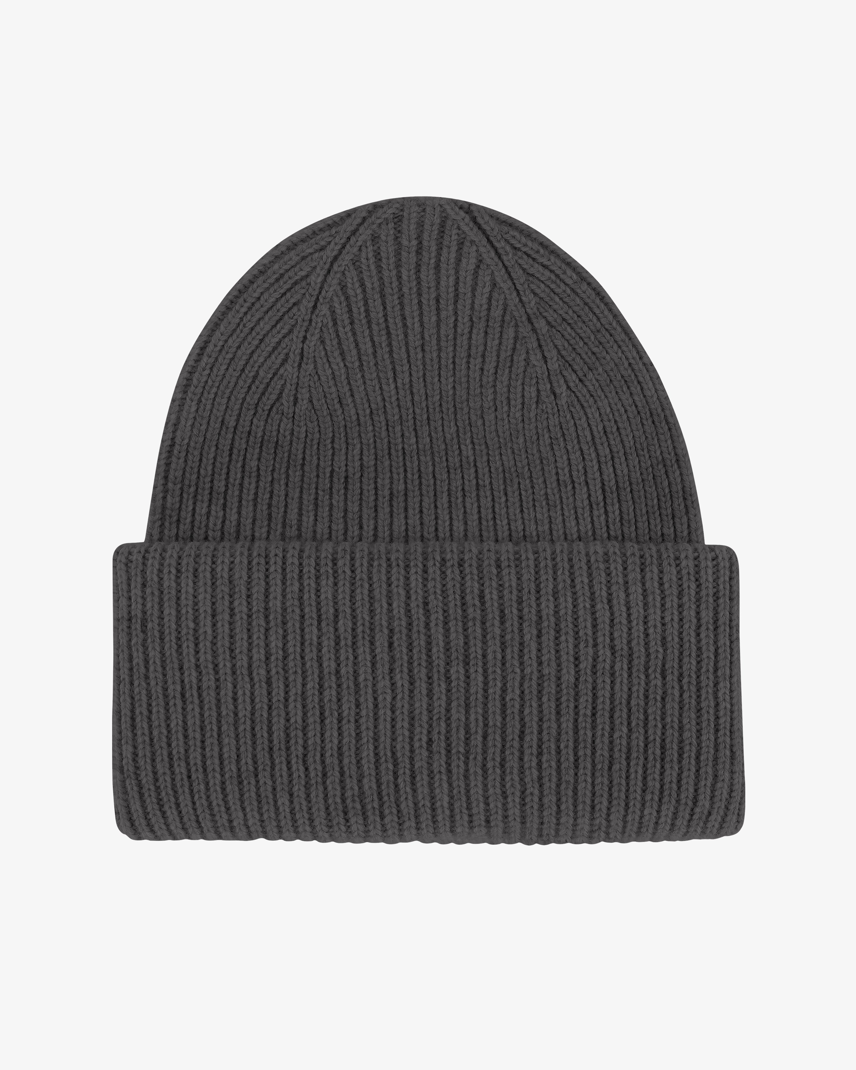 Merino Wool Hat - Lava Grey