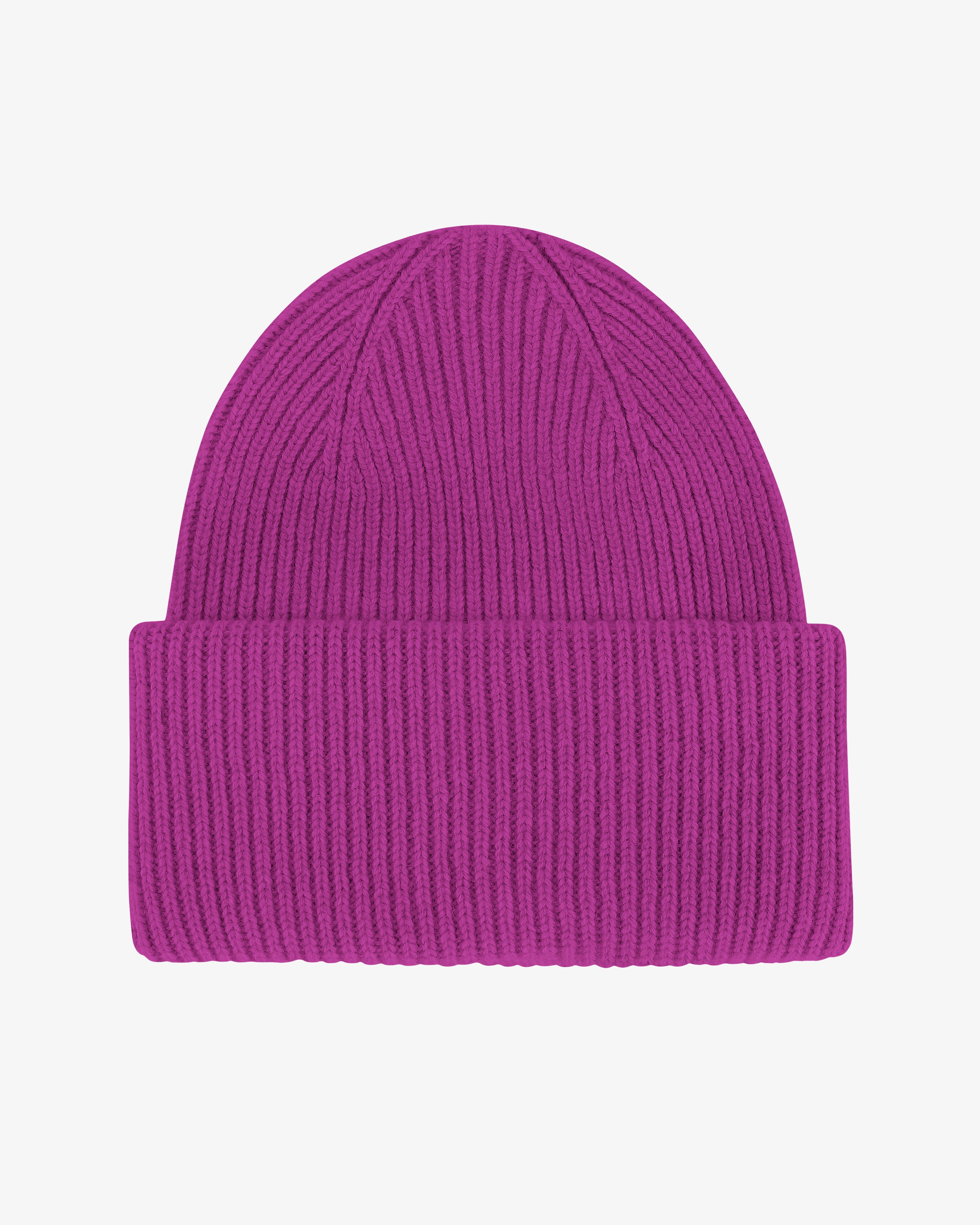 Merino Wool Hat - Magenta Blaze