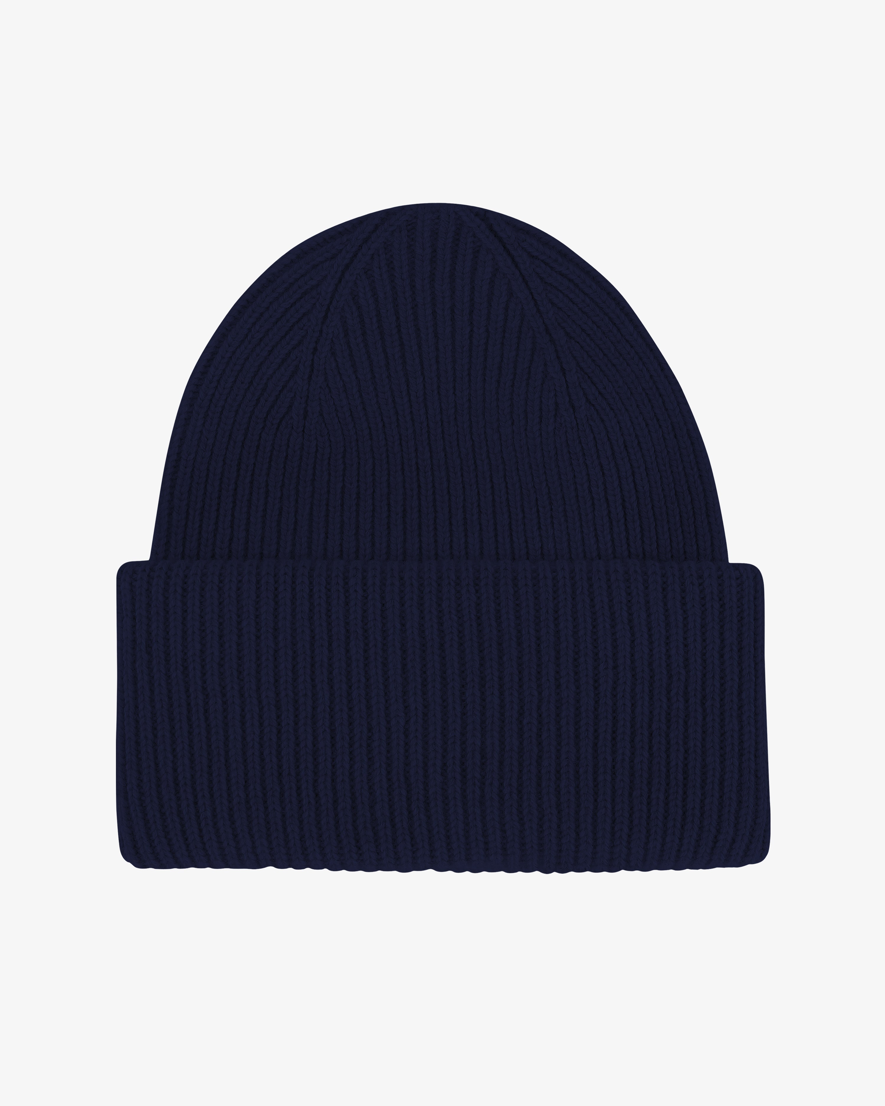 Merino Wool Hat - Navy Blue