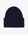 Merino Wool Hat - Navy Blue