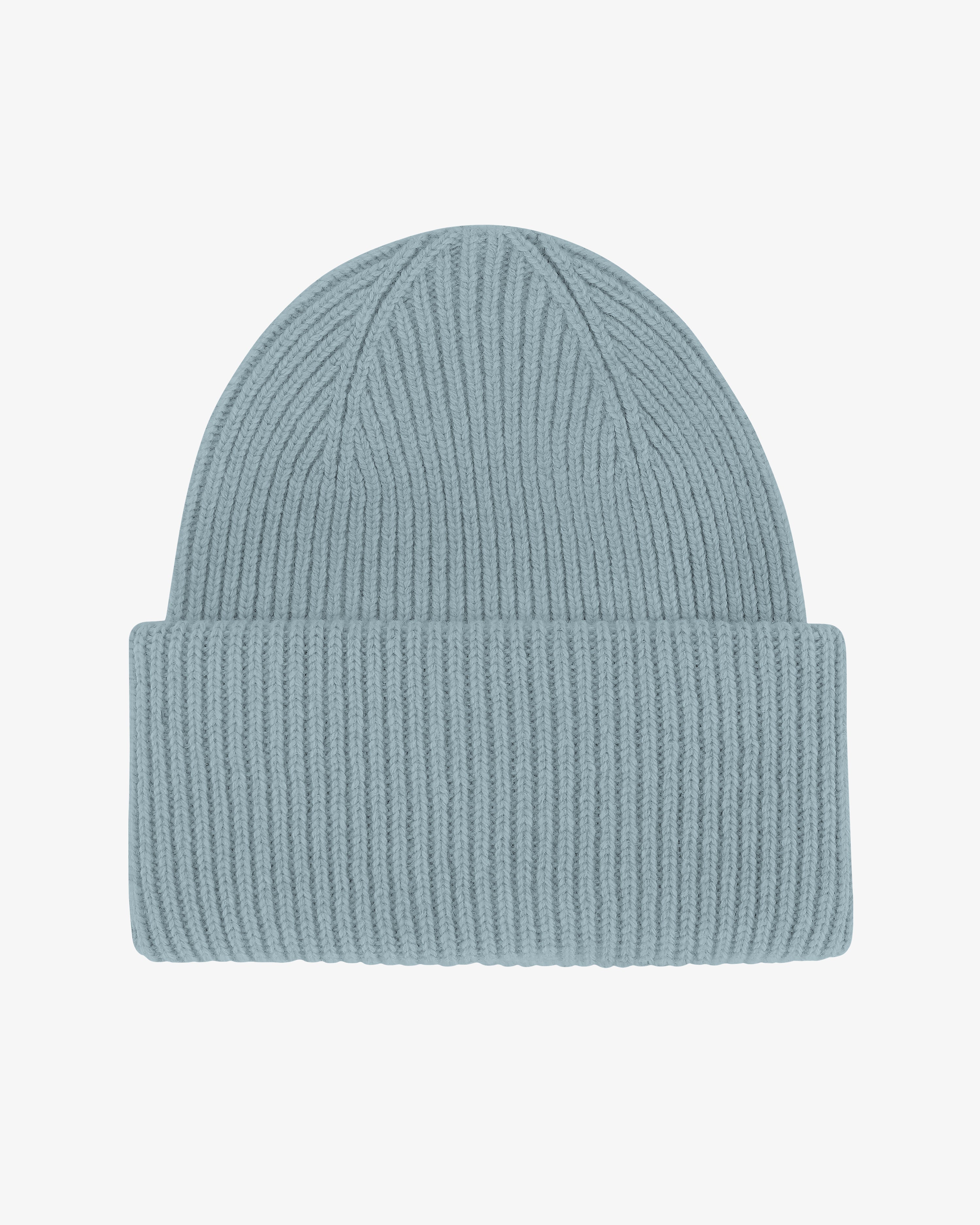 Merino Wool Hat - Stone Blue