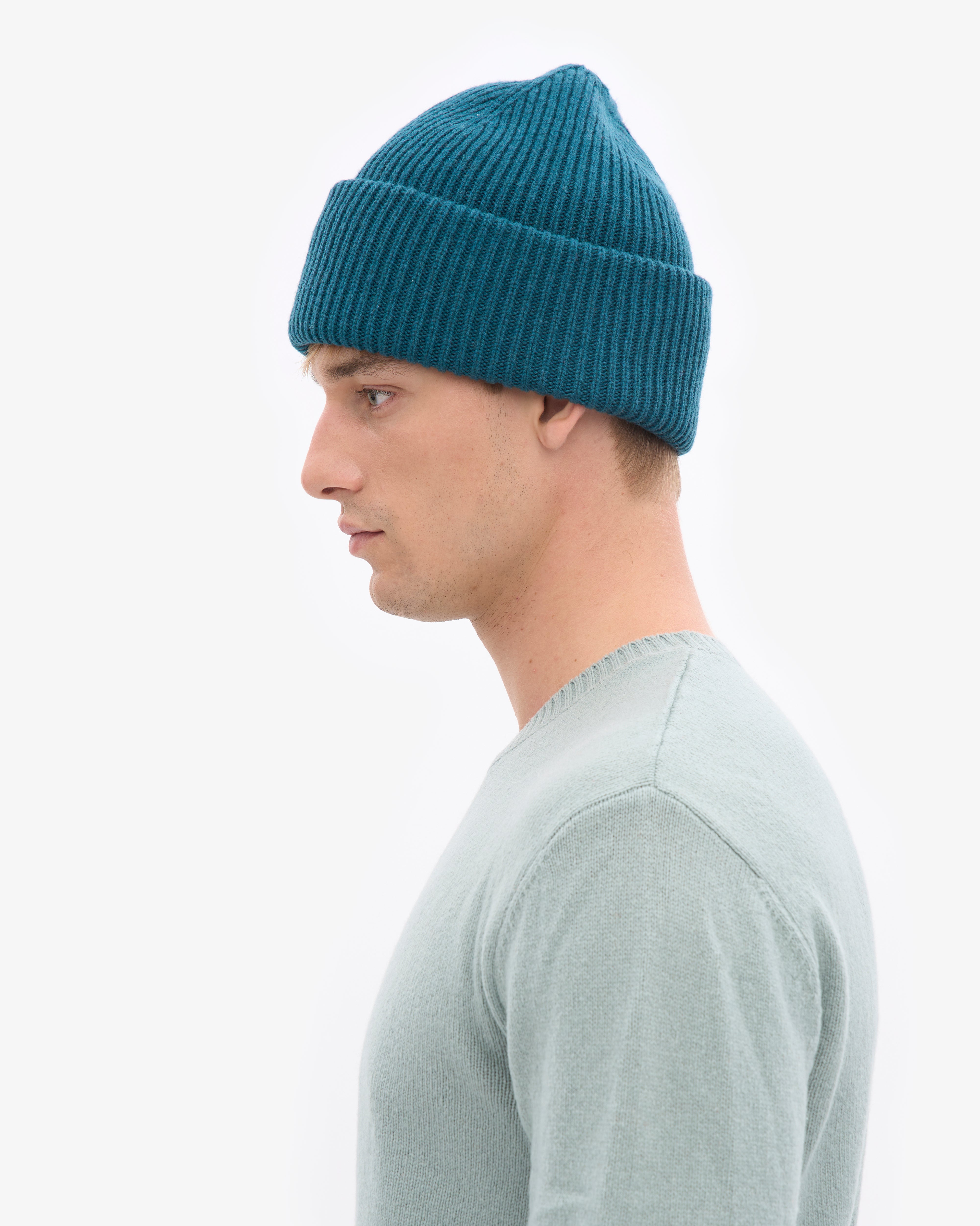 Merino Wool Hat - Ocean Green – Colorful Standard Merino Wool Hat - Ocean Green – Colorful Standard