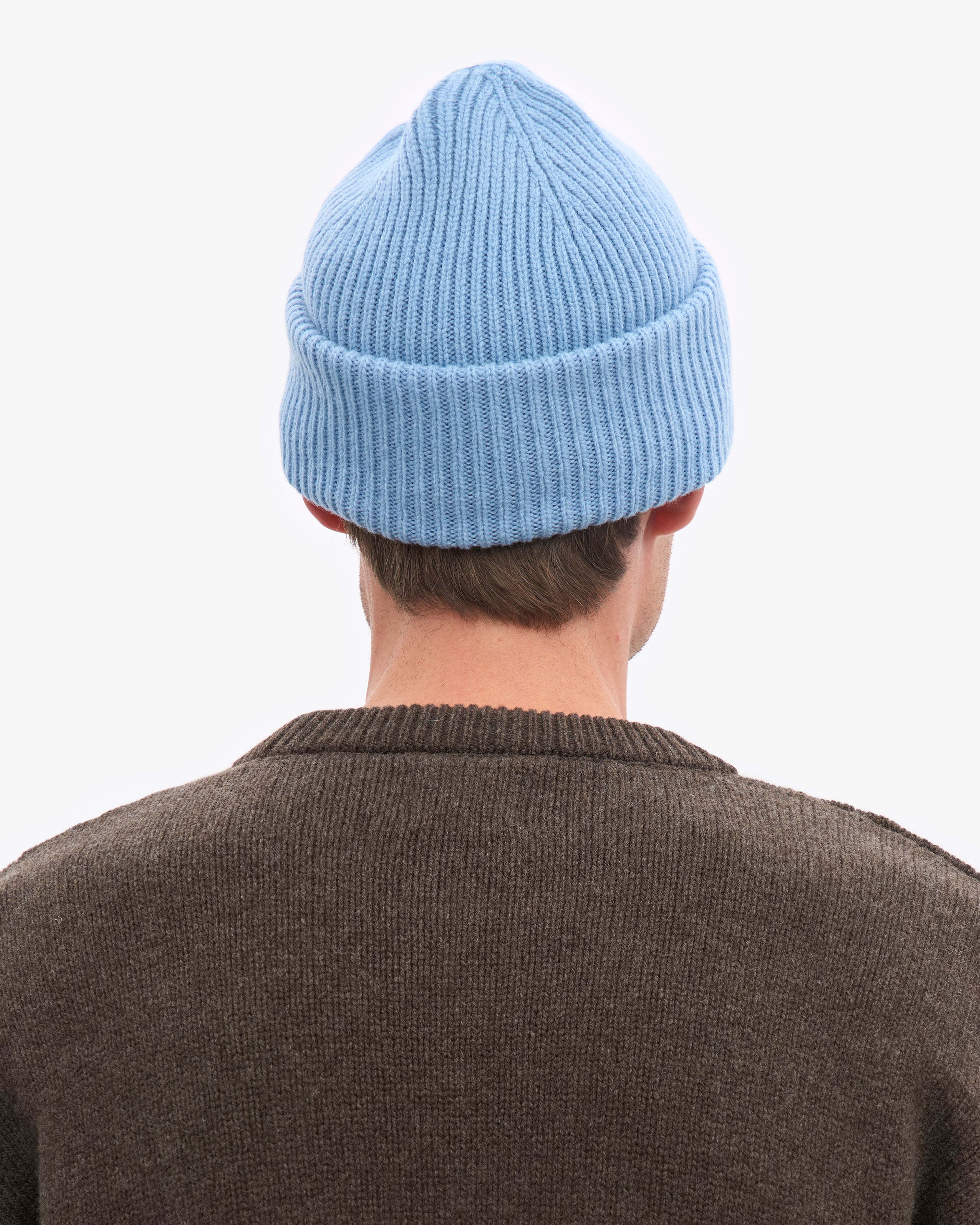 Merino Wool Hat - Seaside Blue