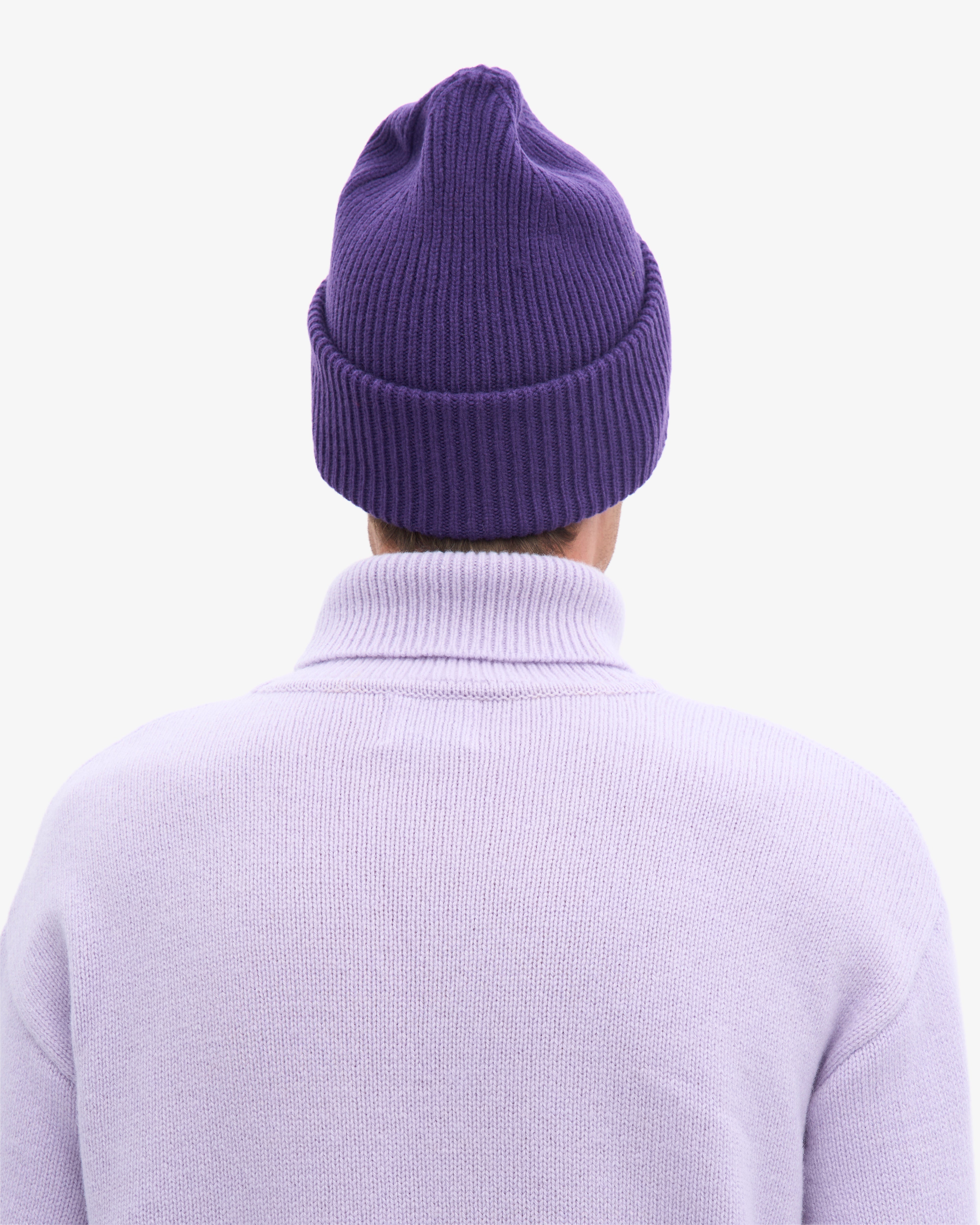 Merino Wool Hat - Ultra Violet