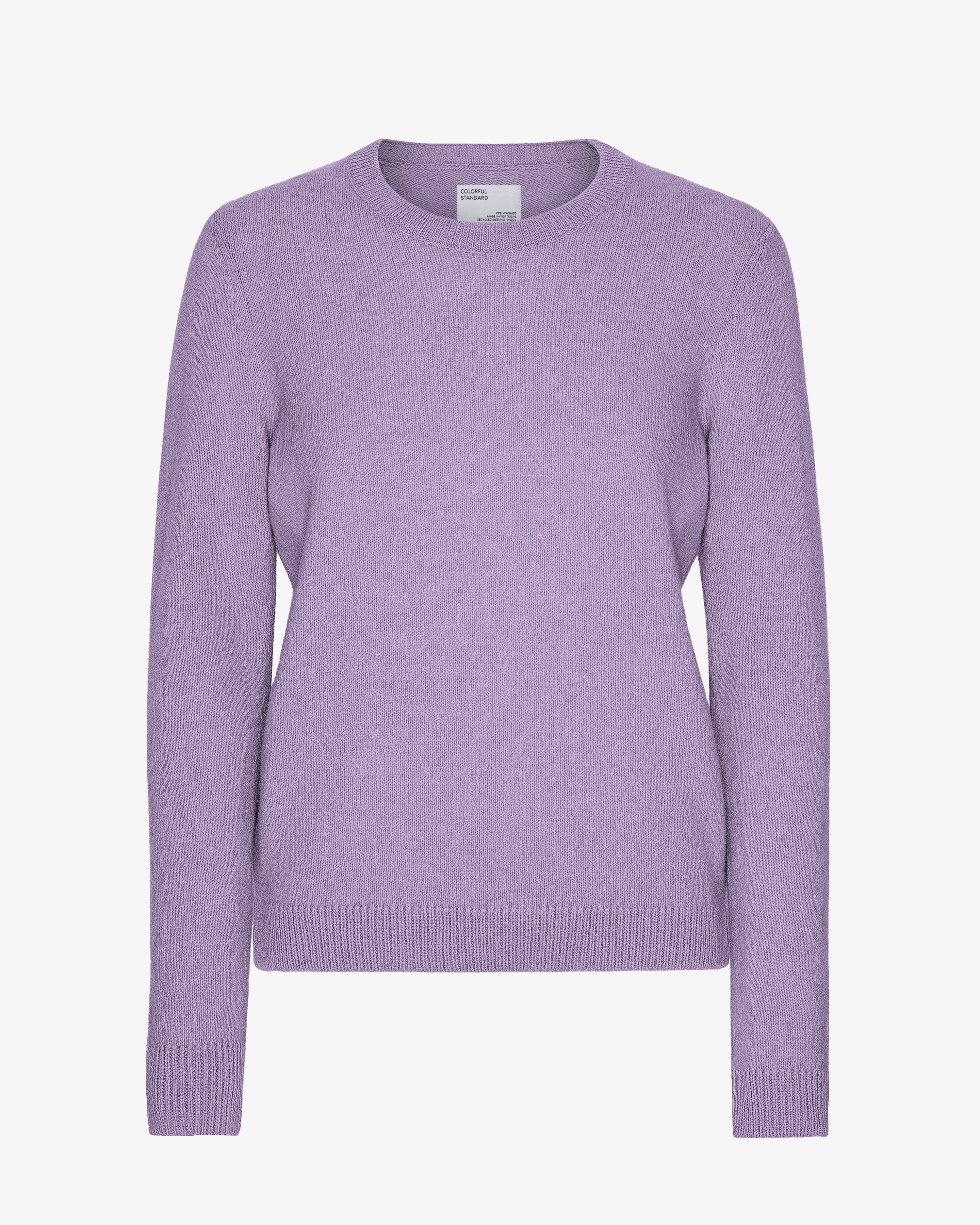 Women Classic Merino Wool Crew - Purple Haze