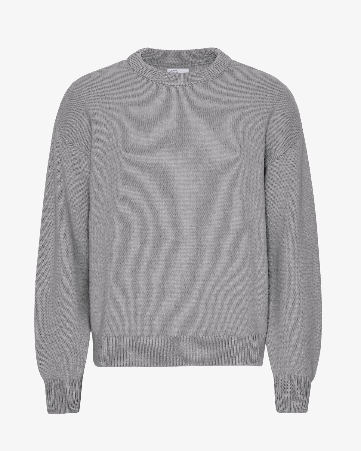 Oversized Merino Wool Crew - Heather Grey – Colorful Standard