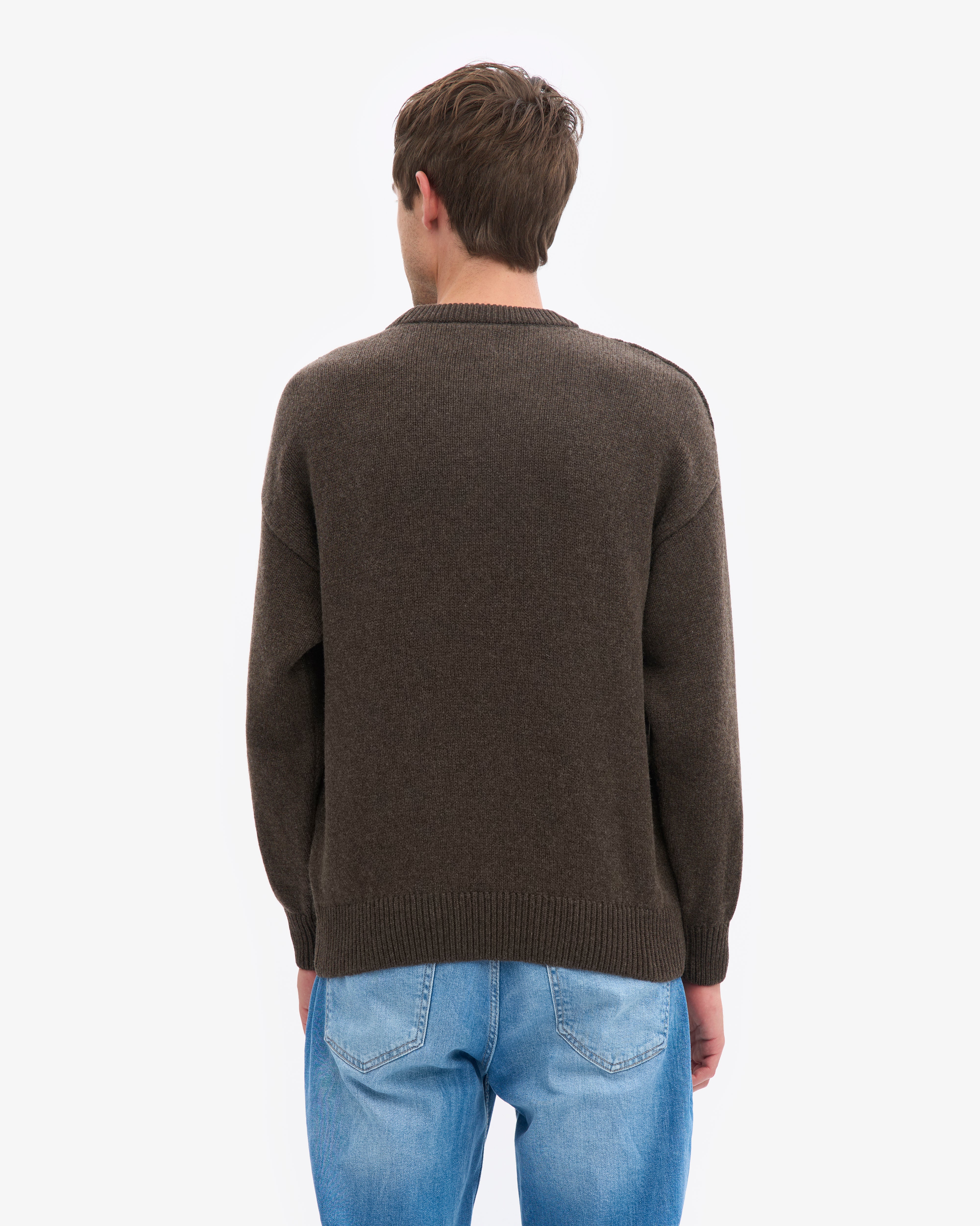 Oversized Merino Wool Crew - Coffee Brown – Colorful Standard Oversized Merino Wool Crew - Coffee Brown – Colorful Standard