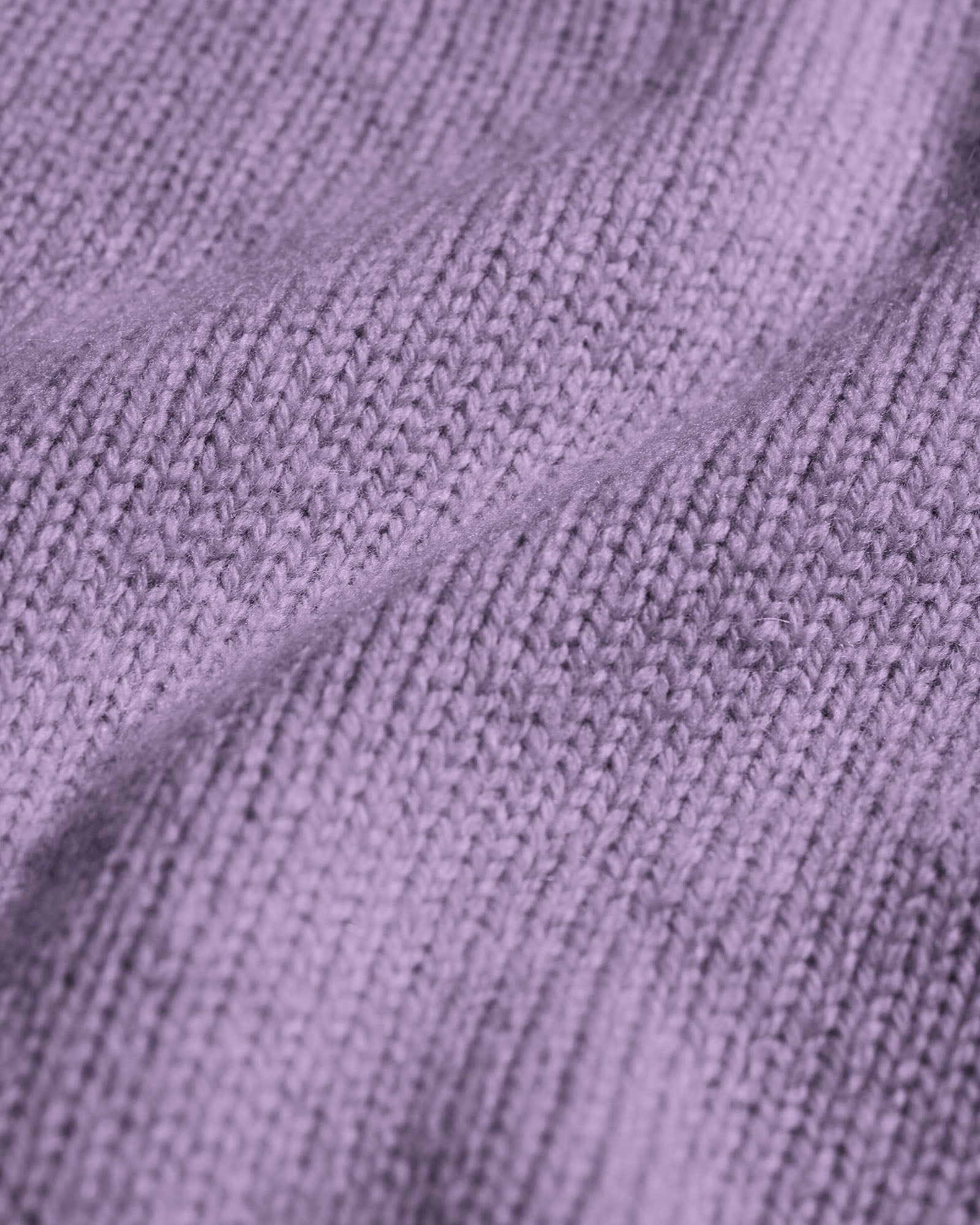 Oversized Merino Wool Crew - Purple Haze