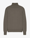 Merino Wool Turtleneck - Dusty Olive