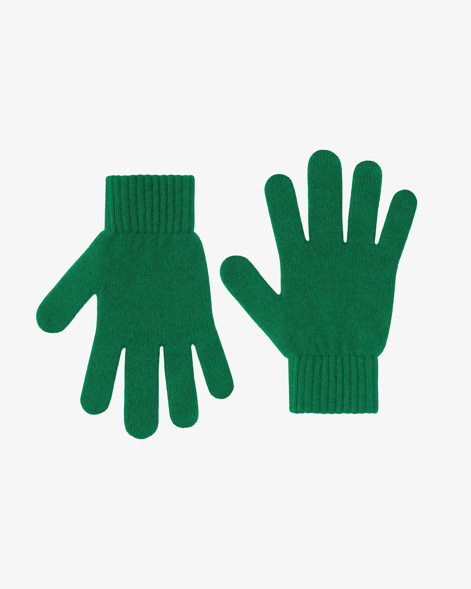 Merino Wool Gloves - Kelly Green