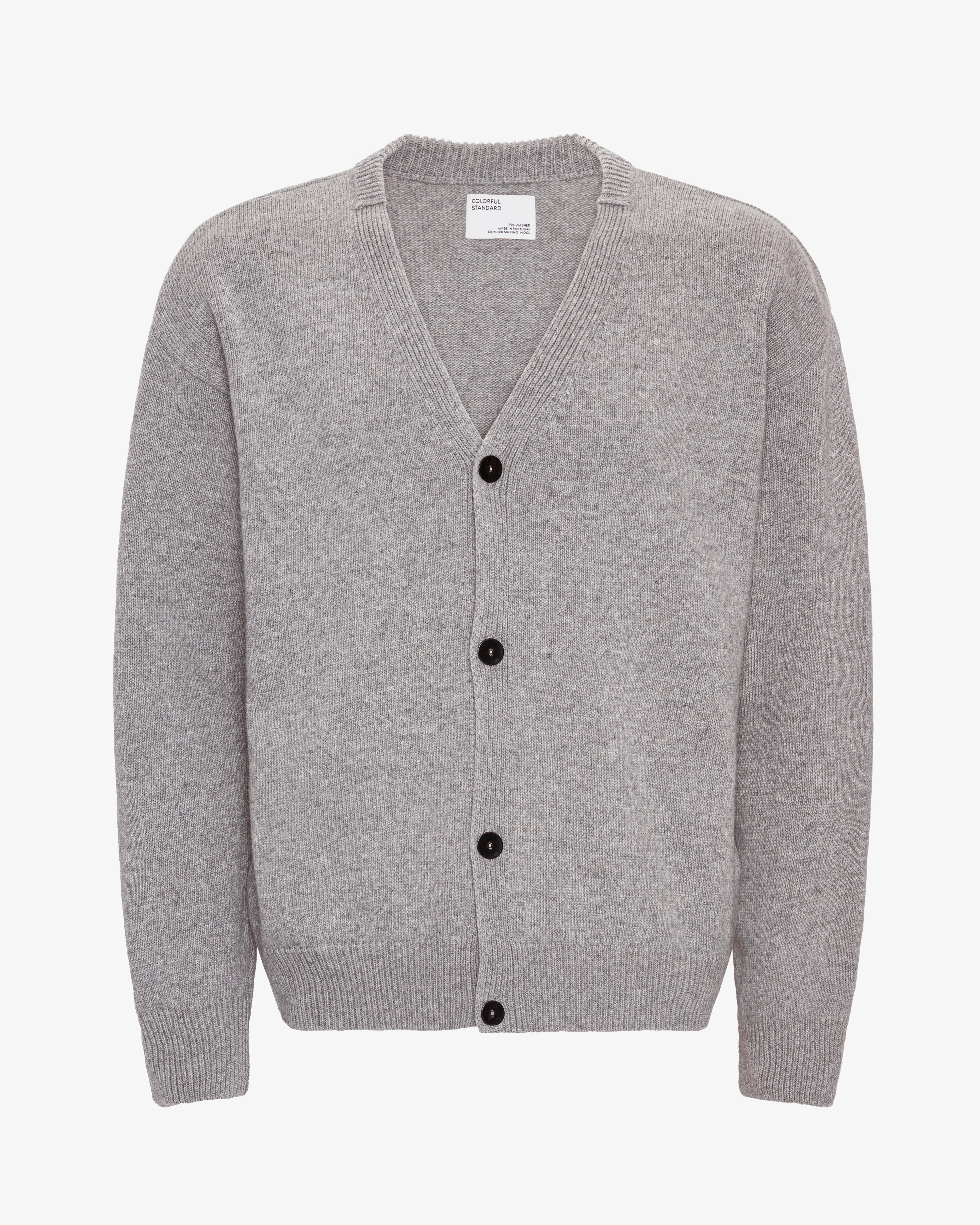 Merino Wool V-Neck Cardigan - Warm Taupe – Colorful Standard