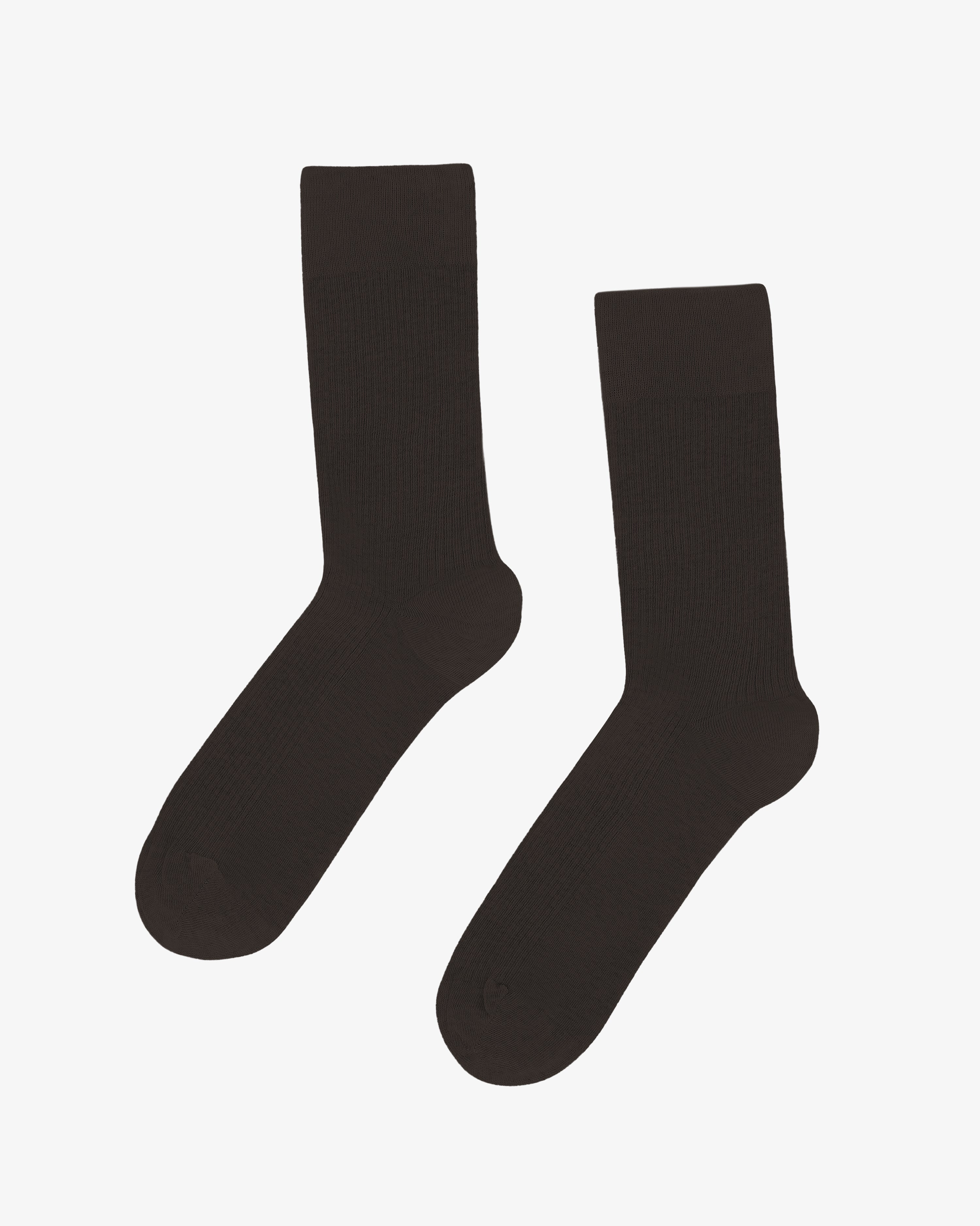 Classic Organic Sock - Coffee Brown