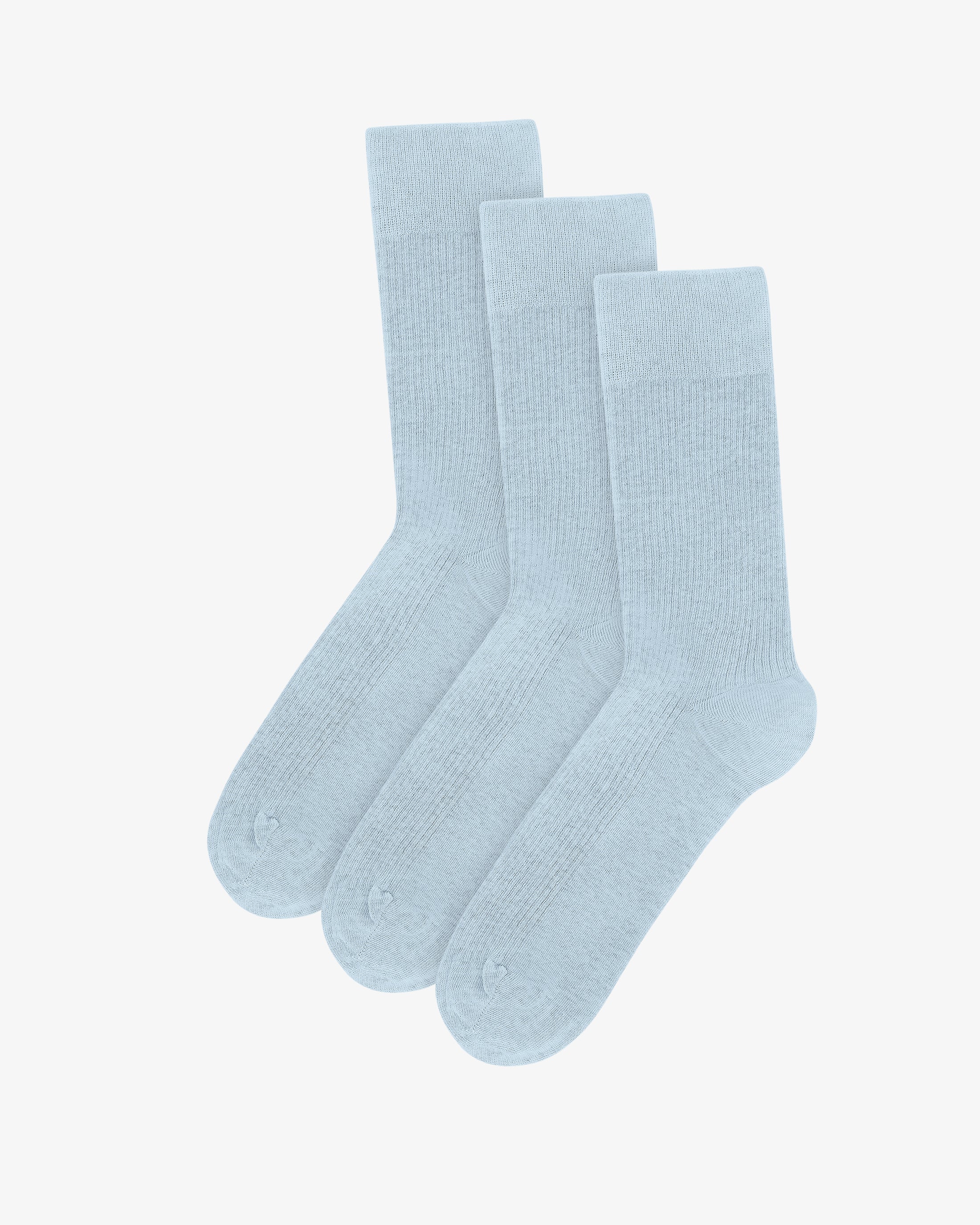 Classic Organic Sock - Polar Blue (3-Pack)