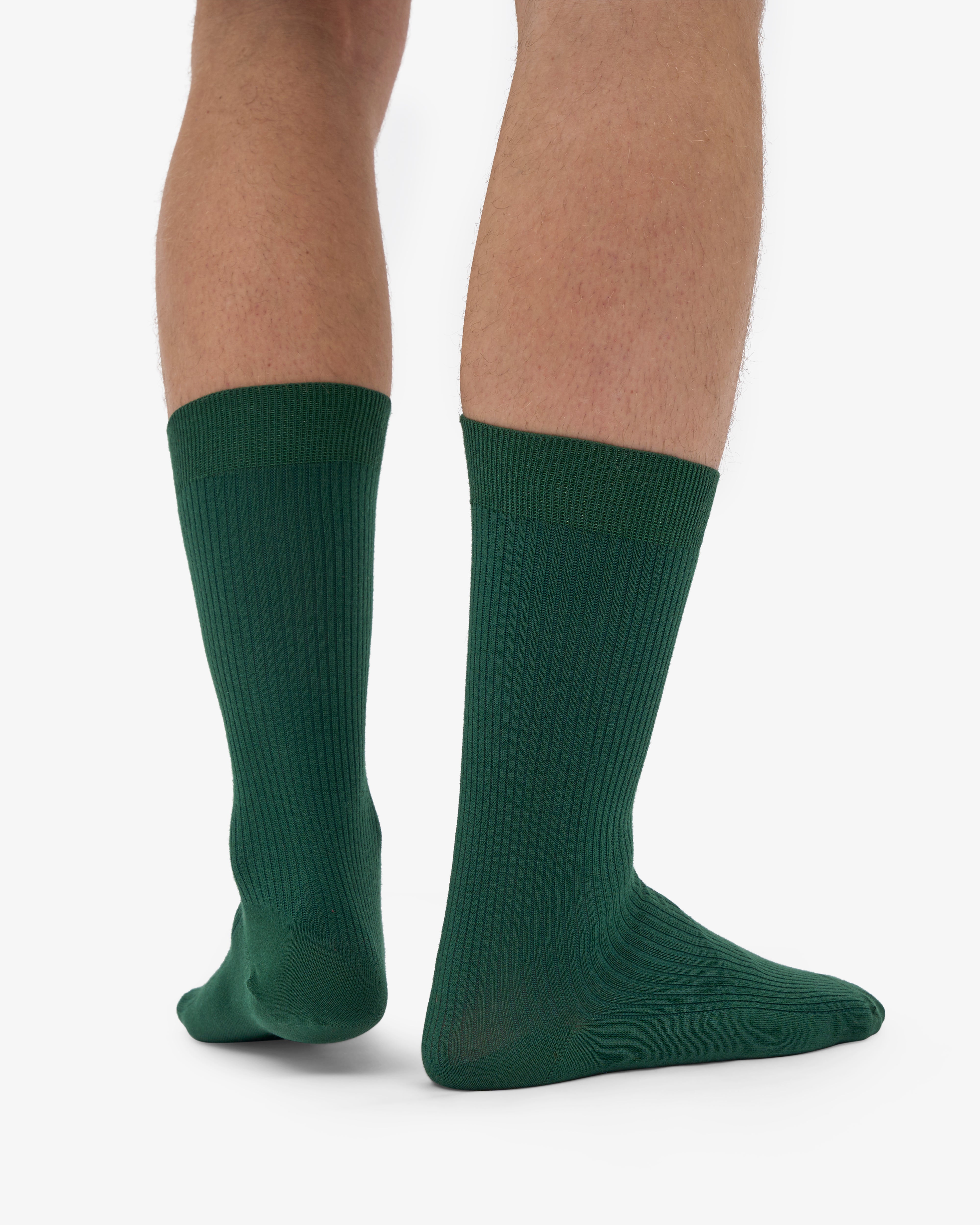 Classic Organic Sock - Emerald Green