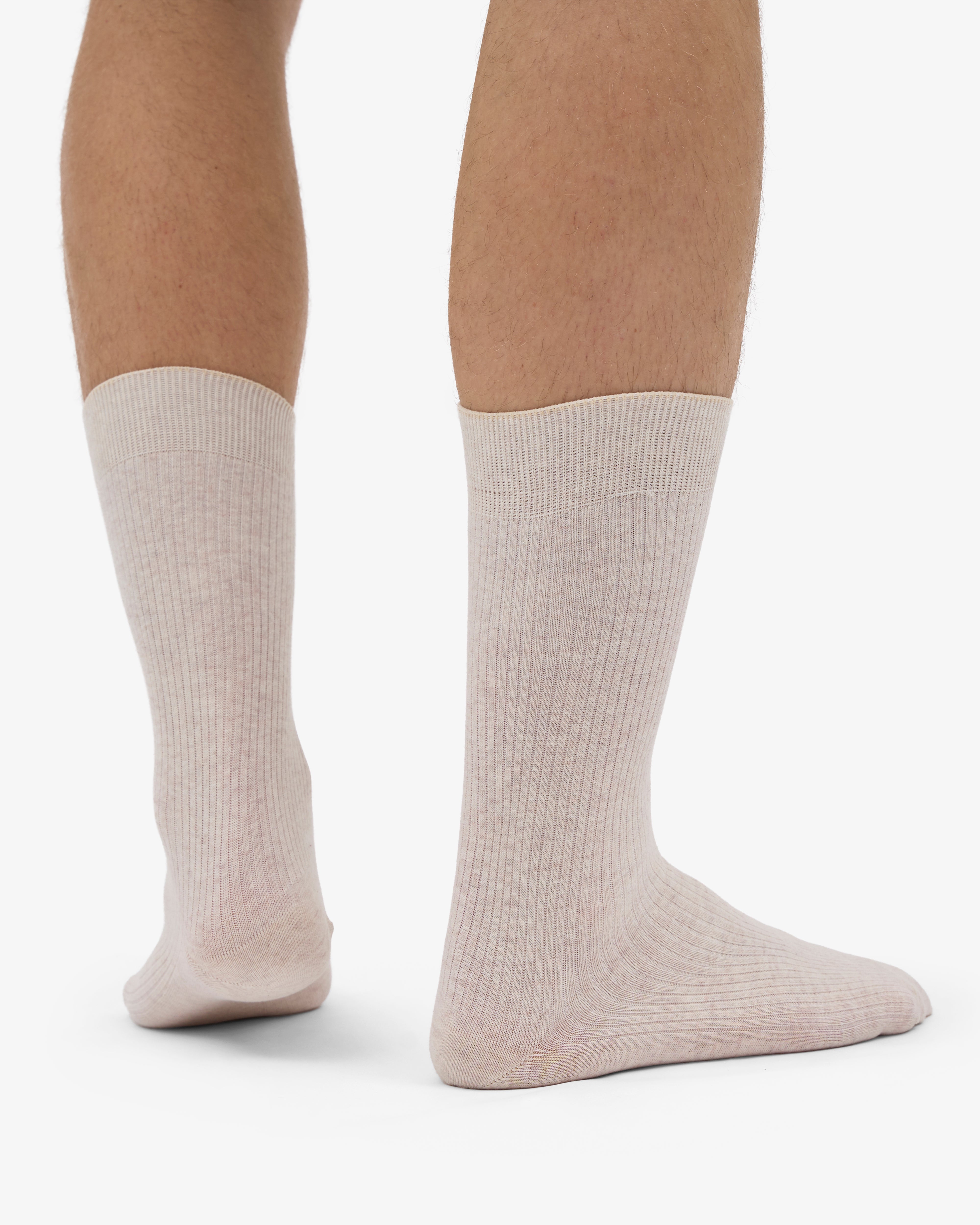 Classic Organic Sock - Ivory White