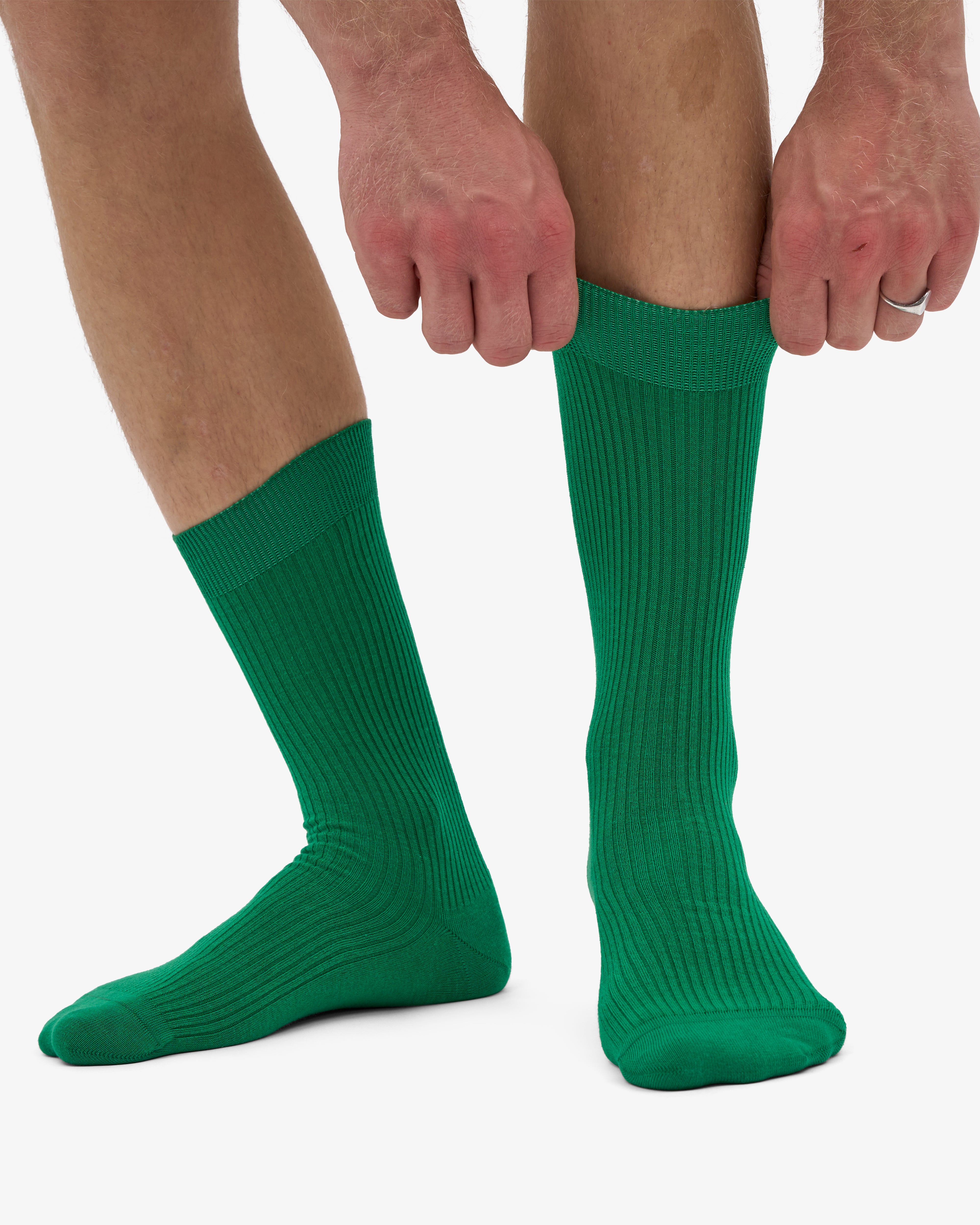Classic Organic Sock - Kelly Green (3-Pack)