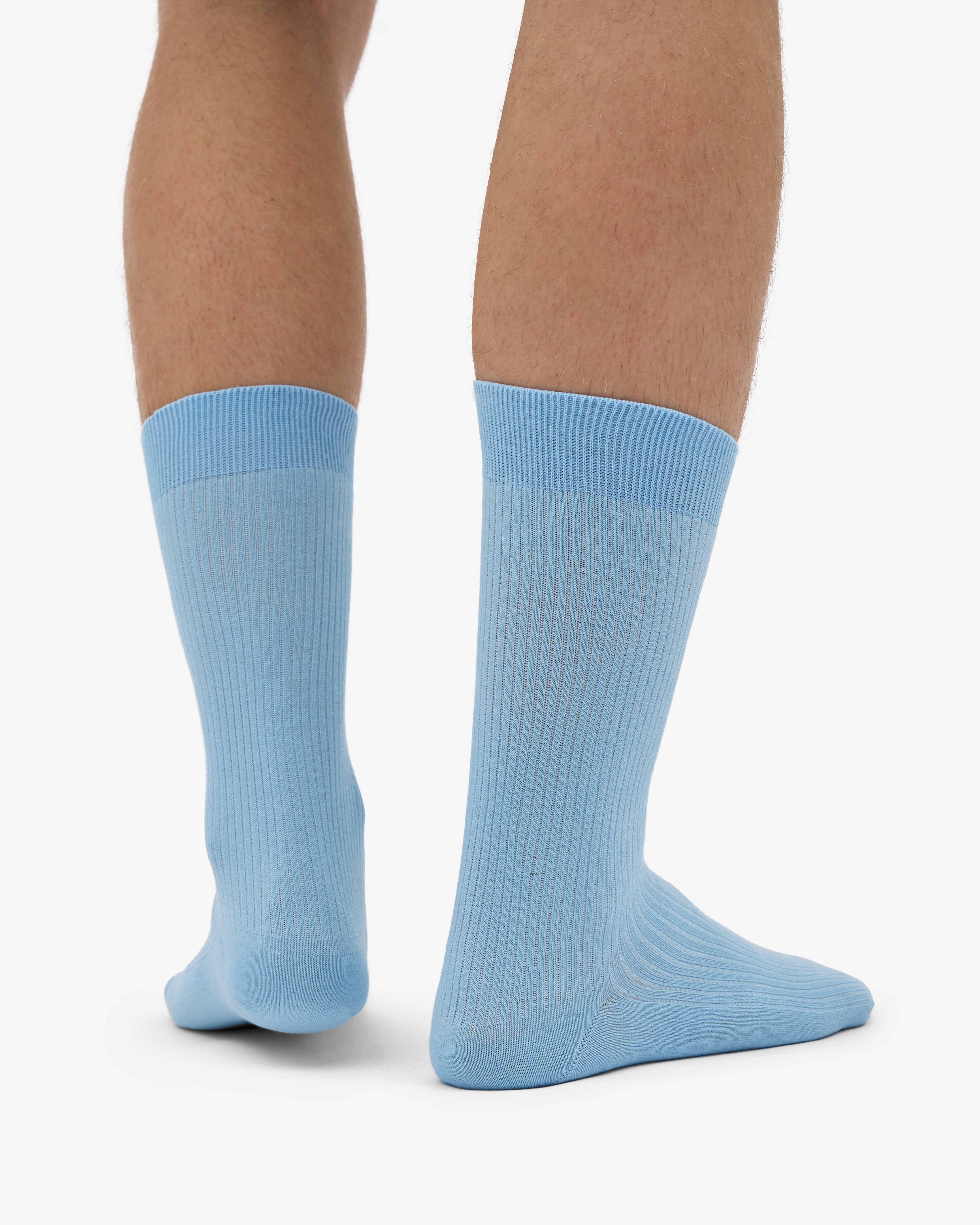 Classic Organic Sock - Seaside Blue