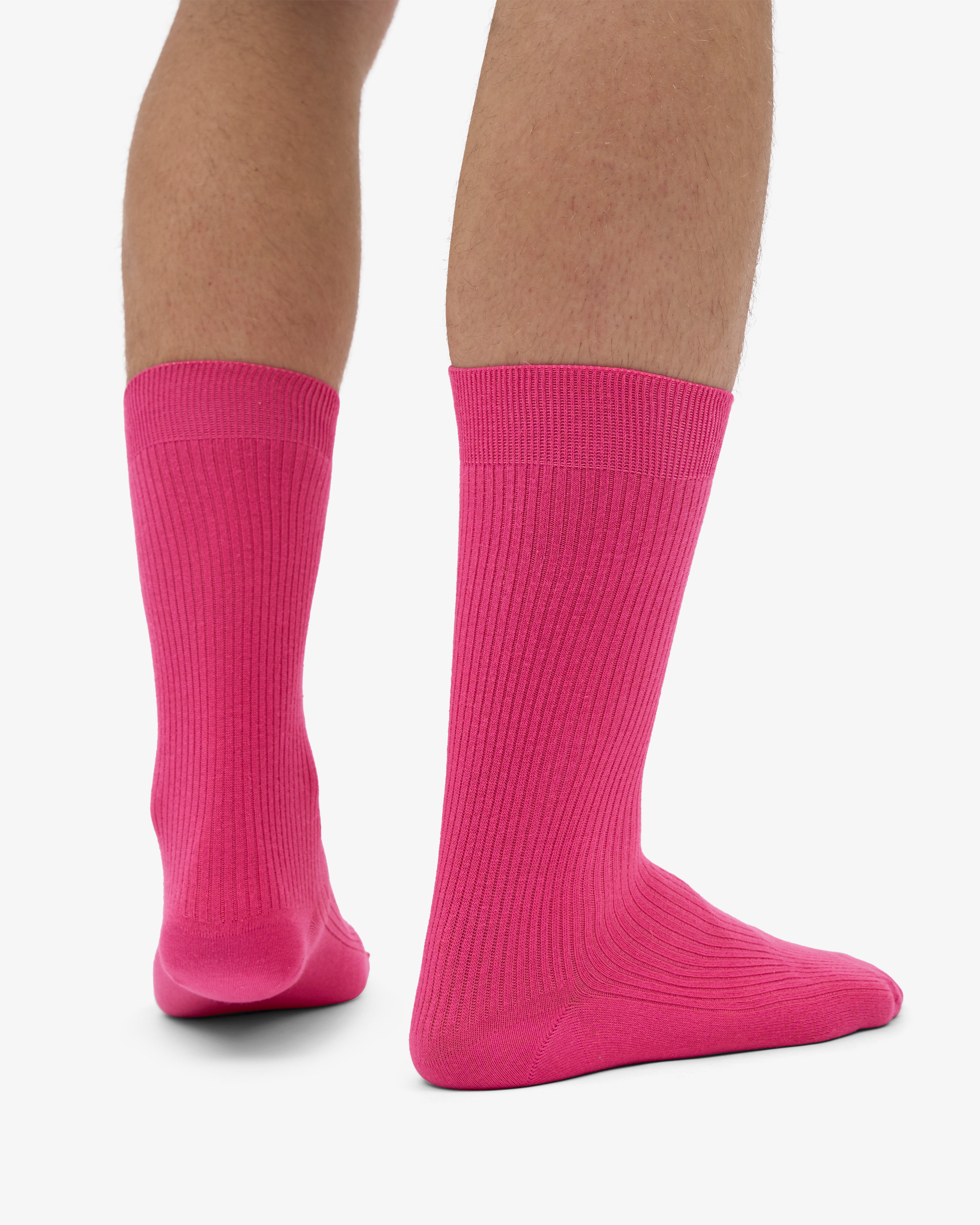 Classic Organic Sock - Bubblegum Pink